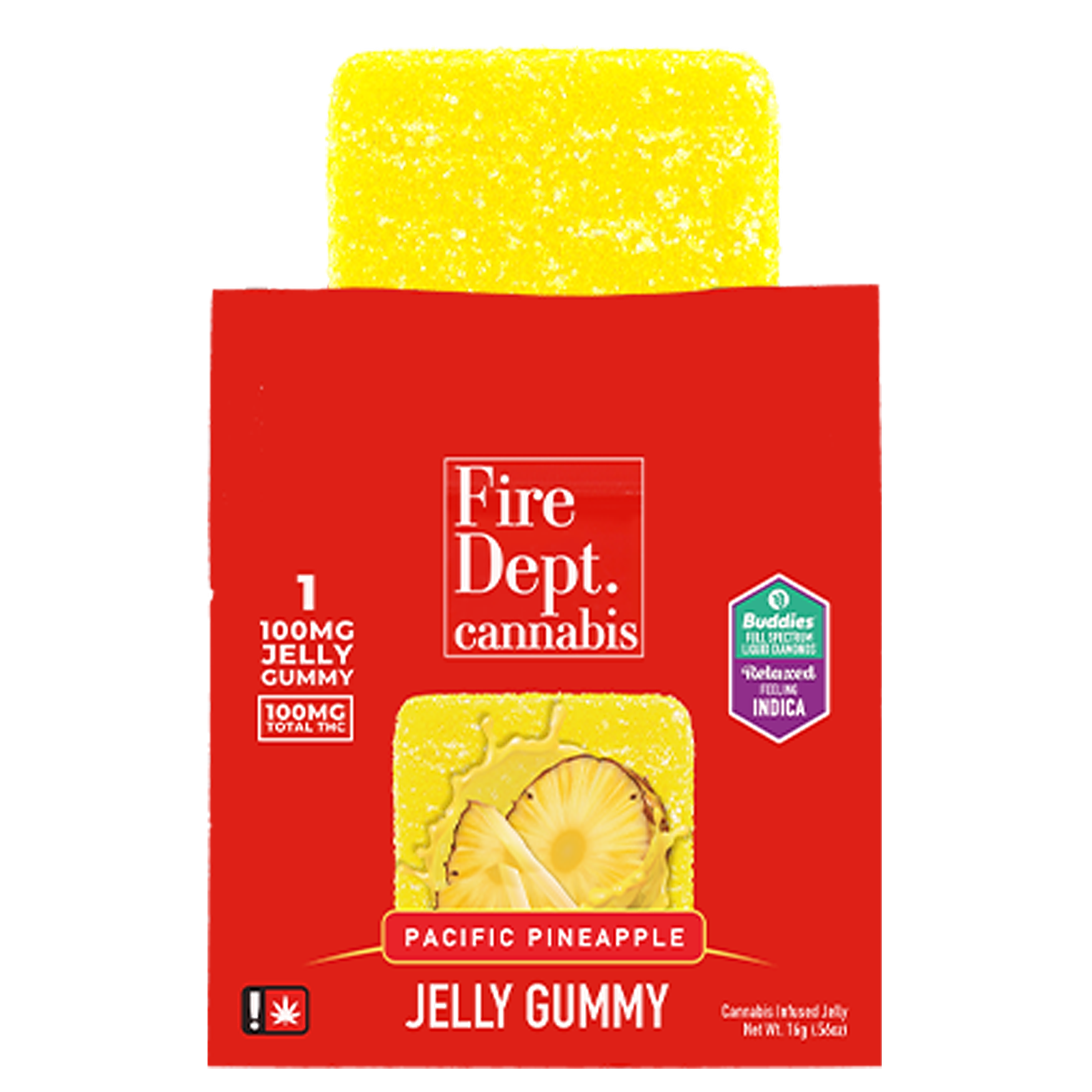 Fire Dept. Cannabis: Jelly - - Pacific Pineapple