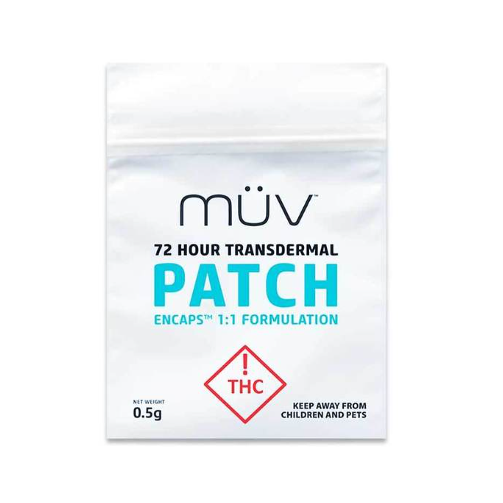 1:1 72 Hour Transdermal Patch THC 10mg/CBD 10mg