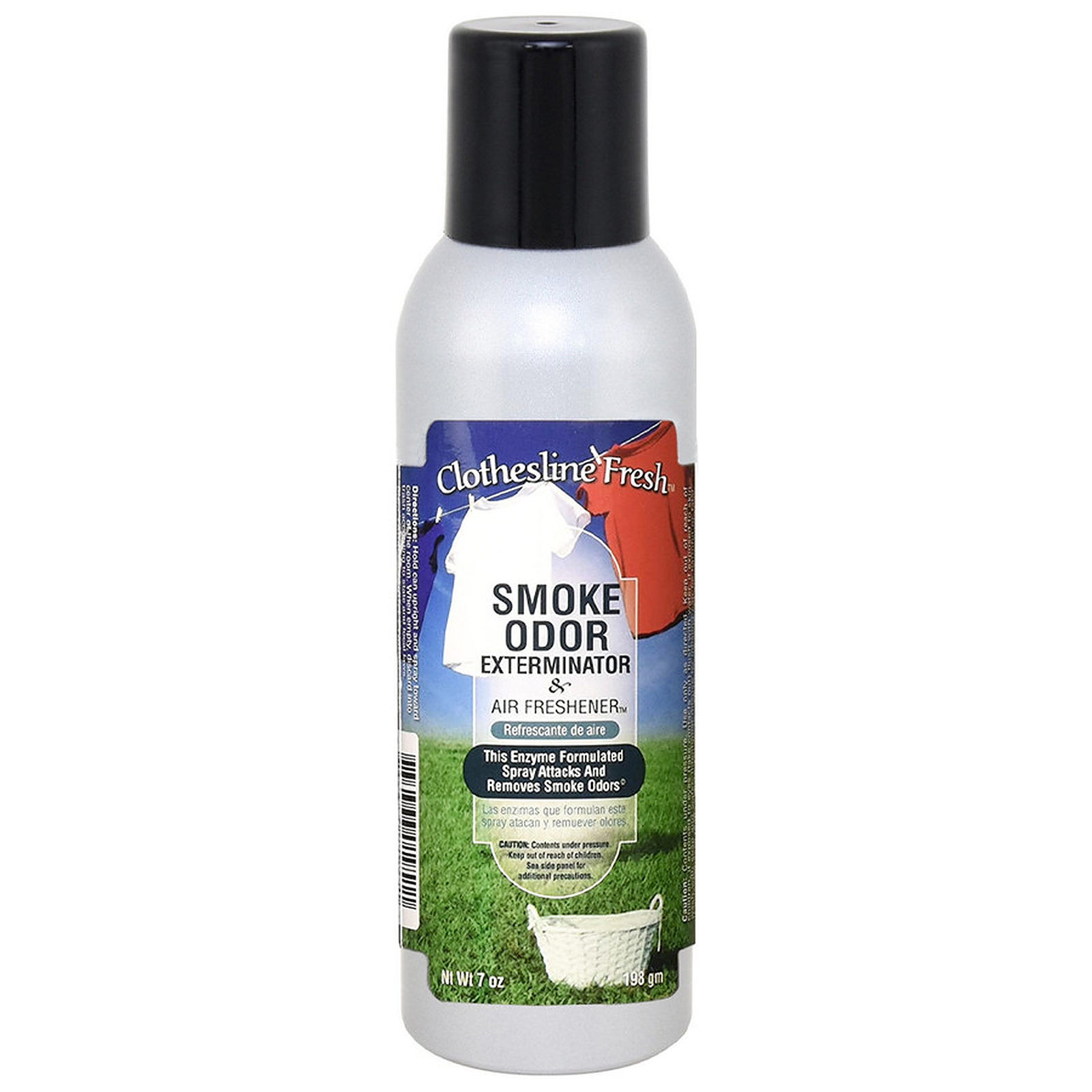 Smoke Odor Exterminator Clothesline Fresh Air Freshener Spray 7oz Leafly
