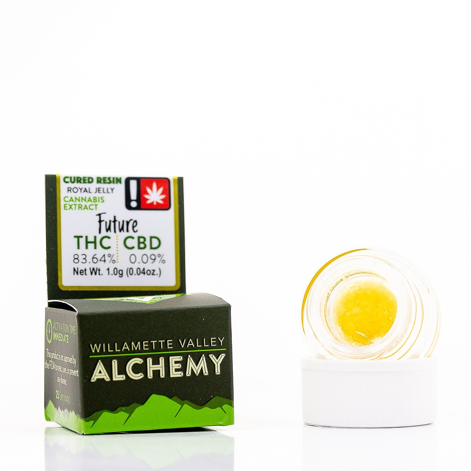 Willamette Valley Alchemy Future Cured Resin Royal Jelly 1g Leafly