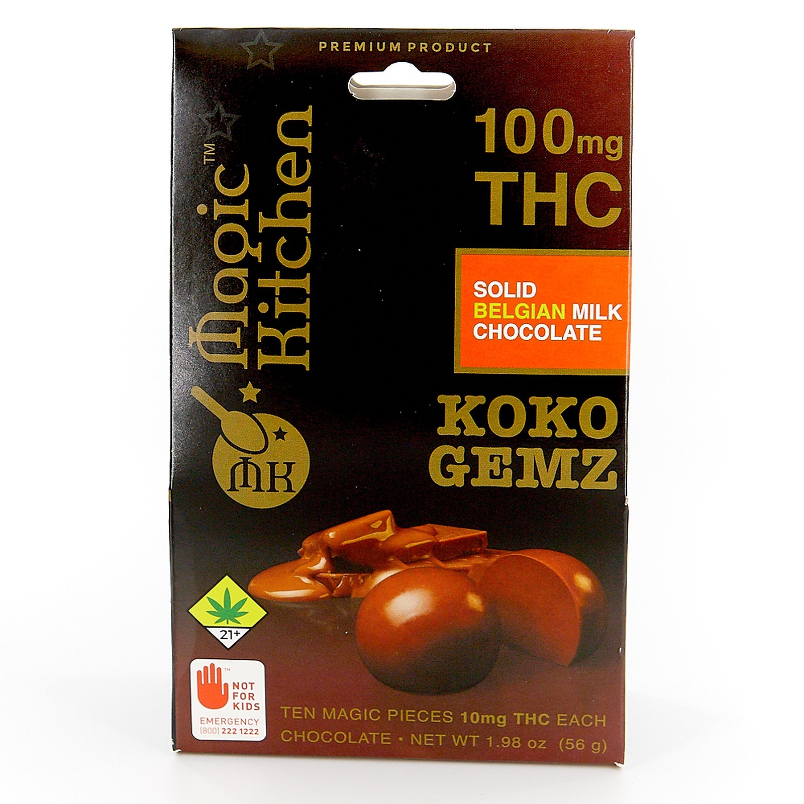 Magic Kitchen By Northwest Cannabis Solutions Milk Chocolate Koko Gemz