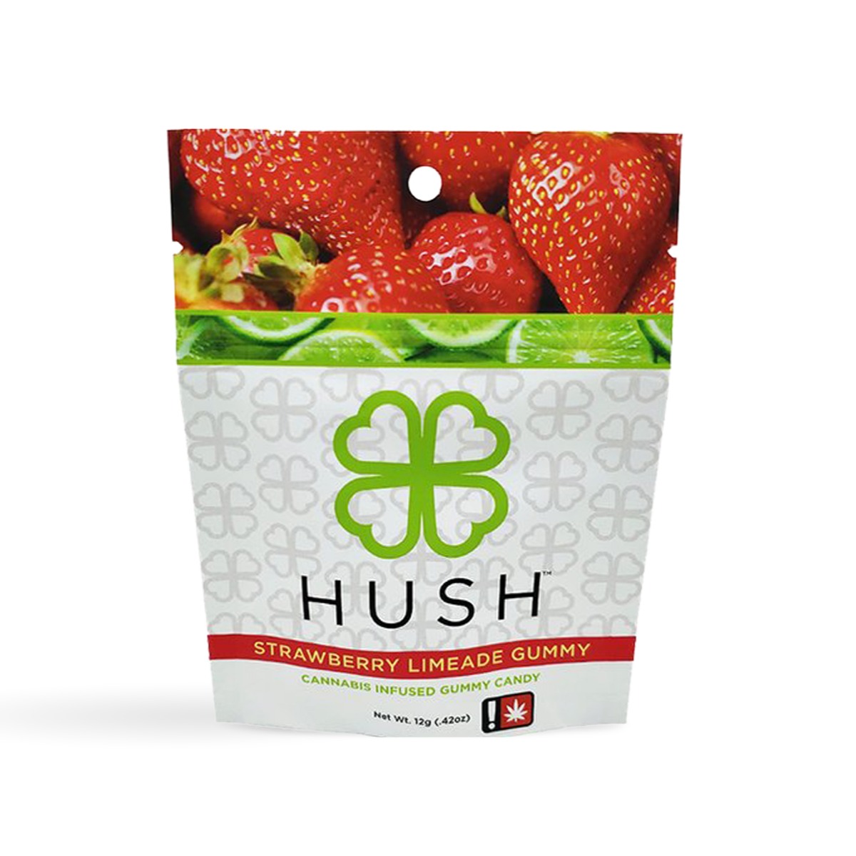 HUSH Strawberry Limeade Gummy 50mg Leafly