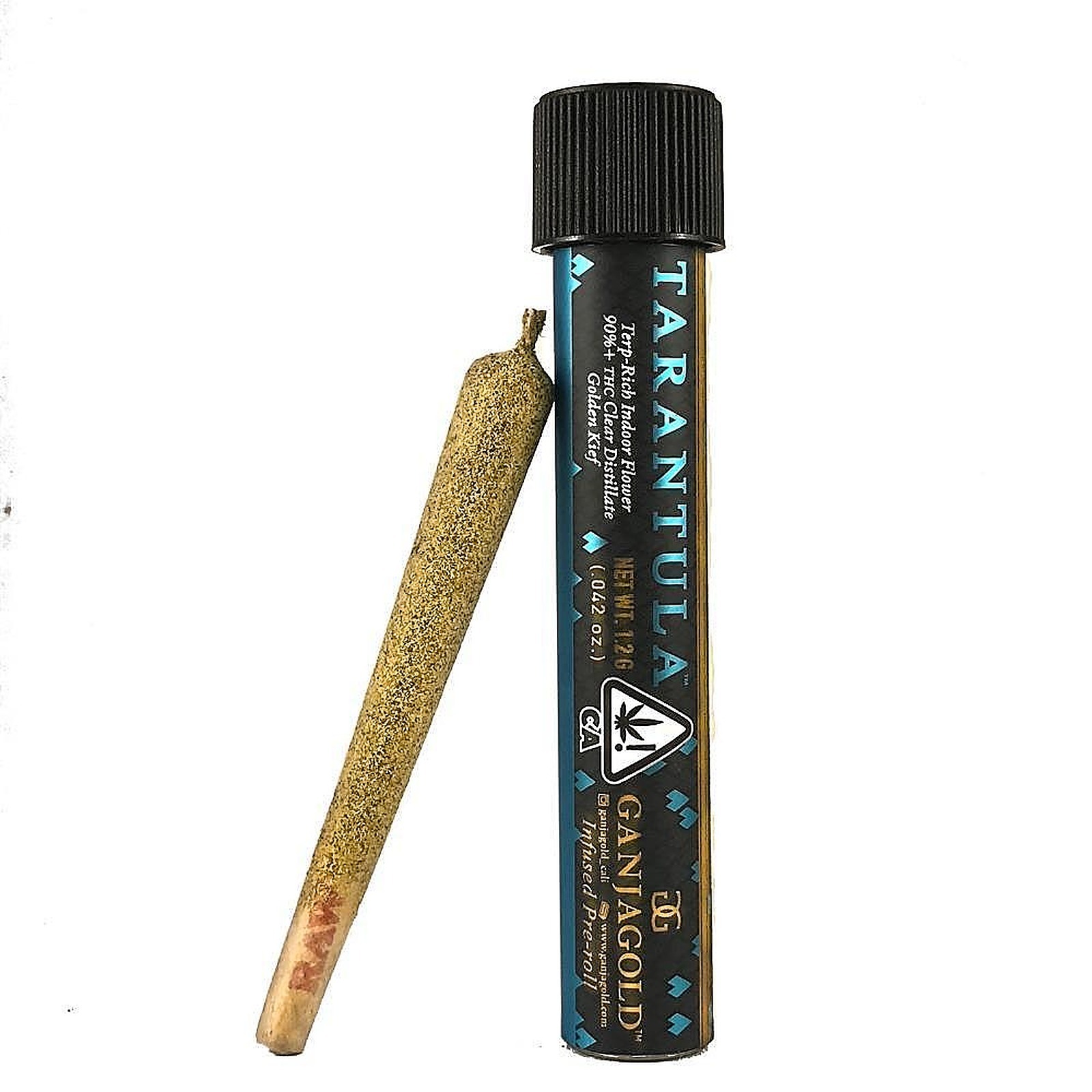 Ganja Gold Lemon Creamsicle Blue Tarantula Infused PreRoll 1.2g Leafly