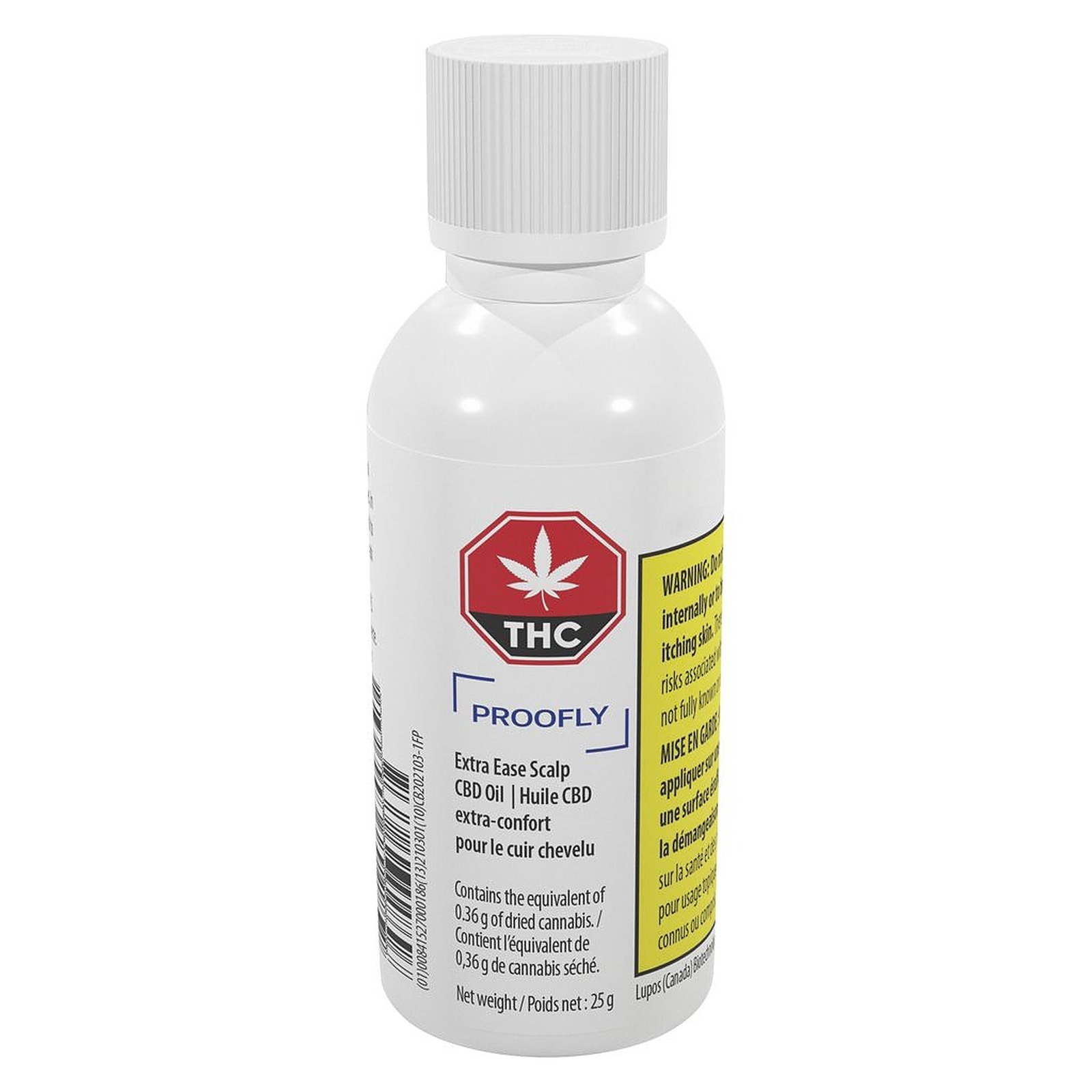 Proofly Extra Ease Scalp CBD Oil 130mg Leafly