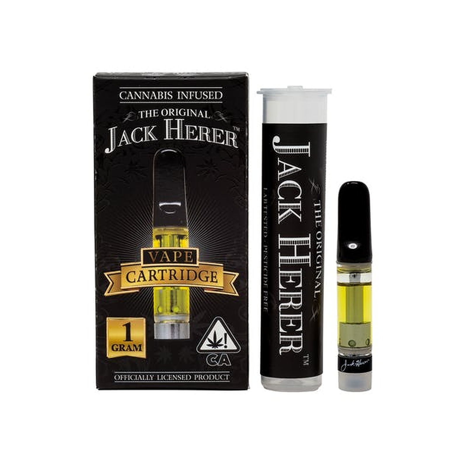 The Original Jack Herer The Original Jack Herer Cartridge 1g Leafly