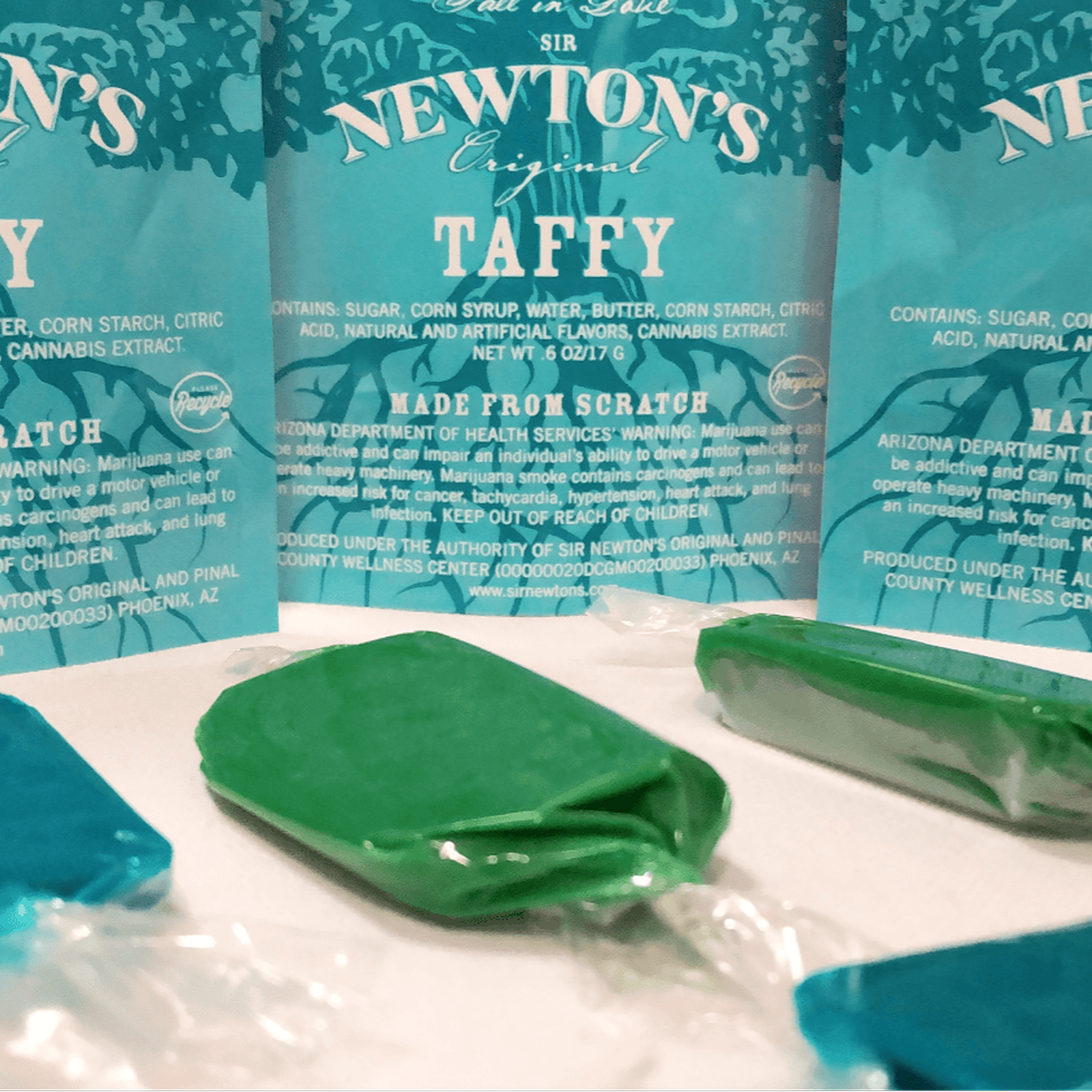 Green Apple Taffy 100mg 2pack Leafly