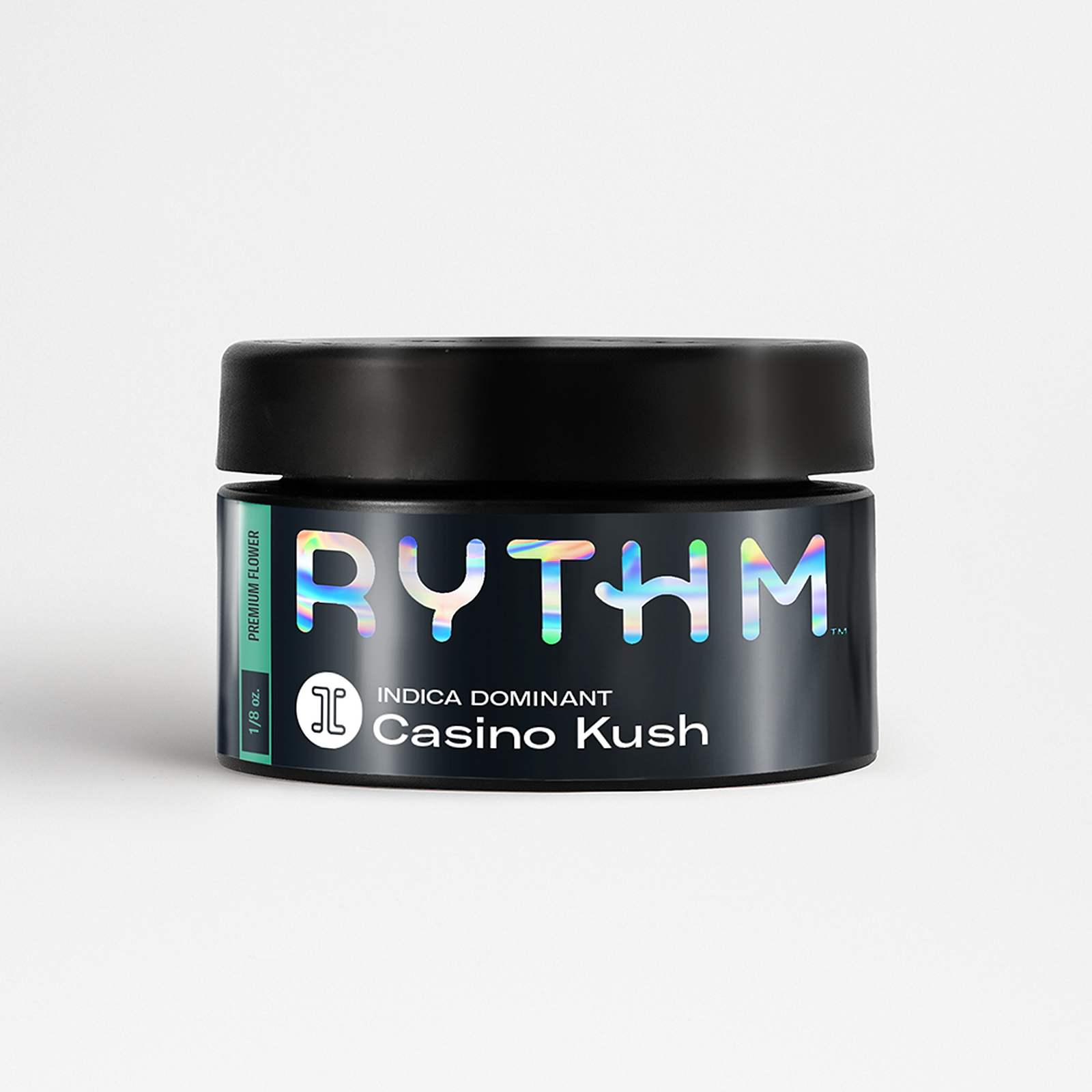 RYTHM: RYTHM Indica Dominant Premium Flower Casino Kush 1/8oz | Leafly