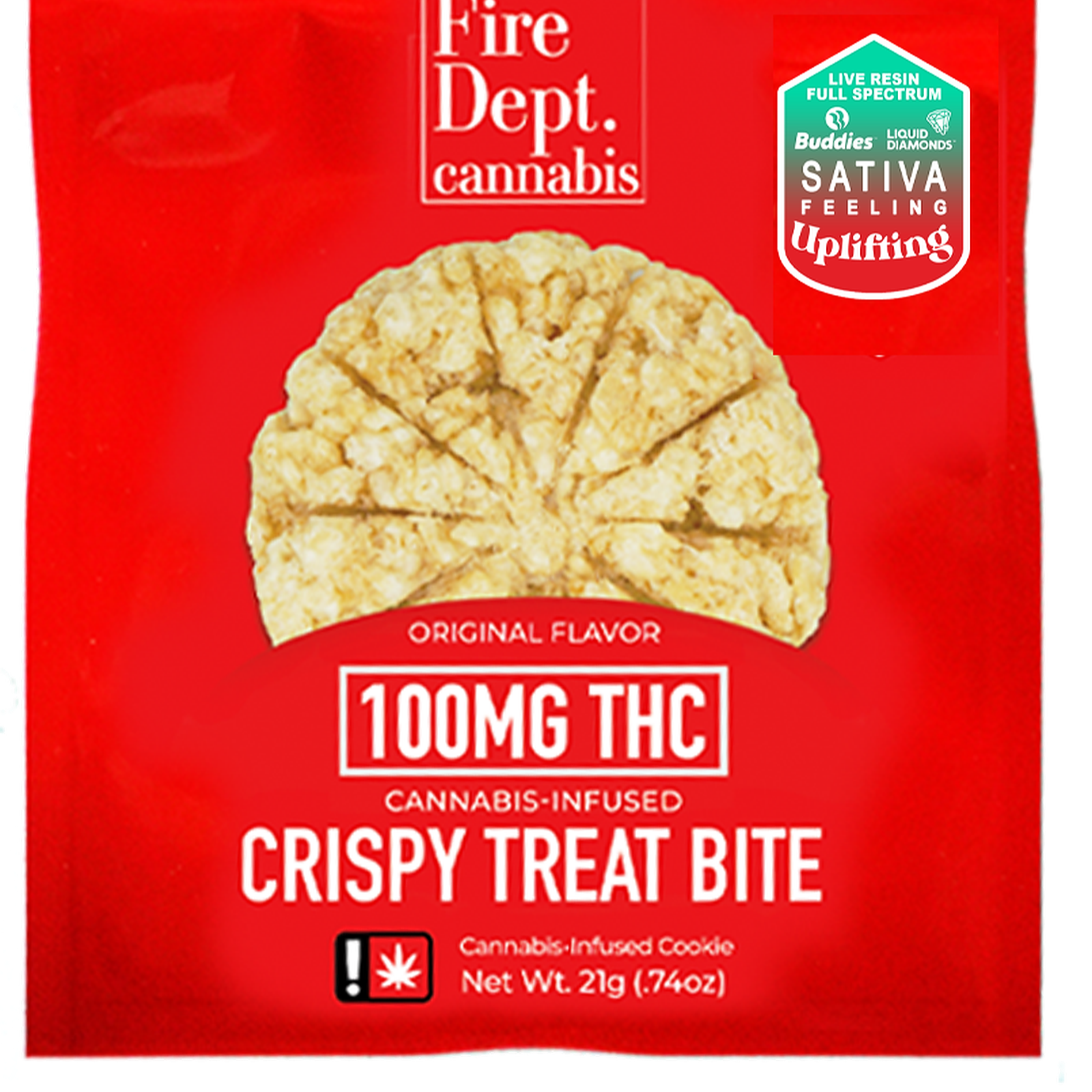 Fire Dept. Cannabis: Original Crispy Bites