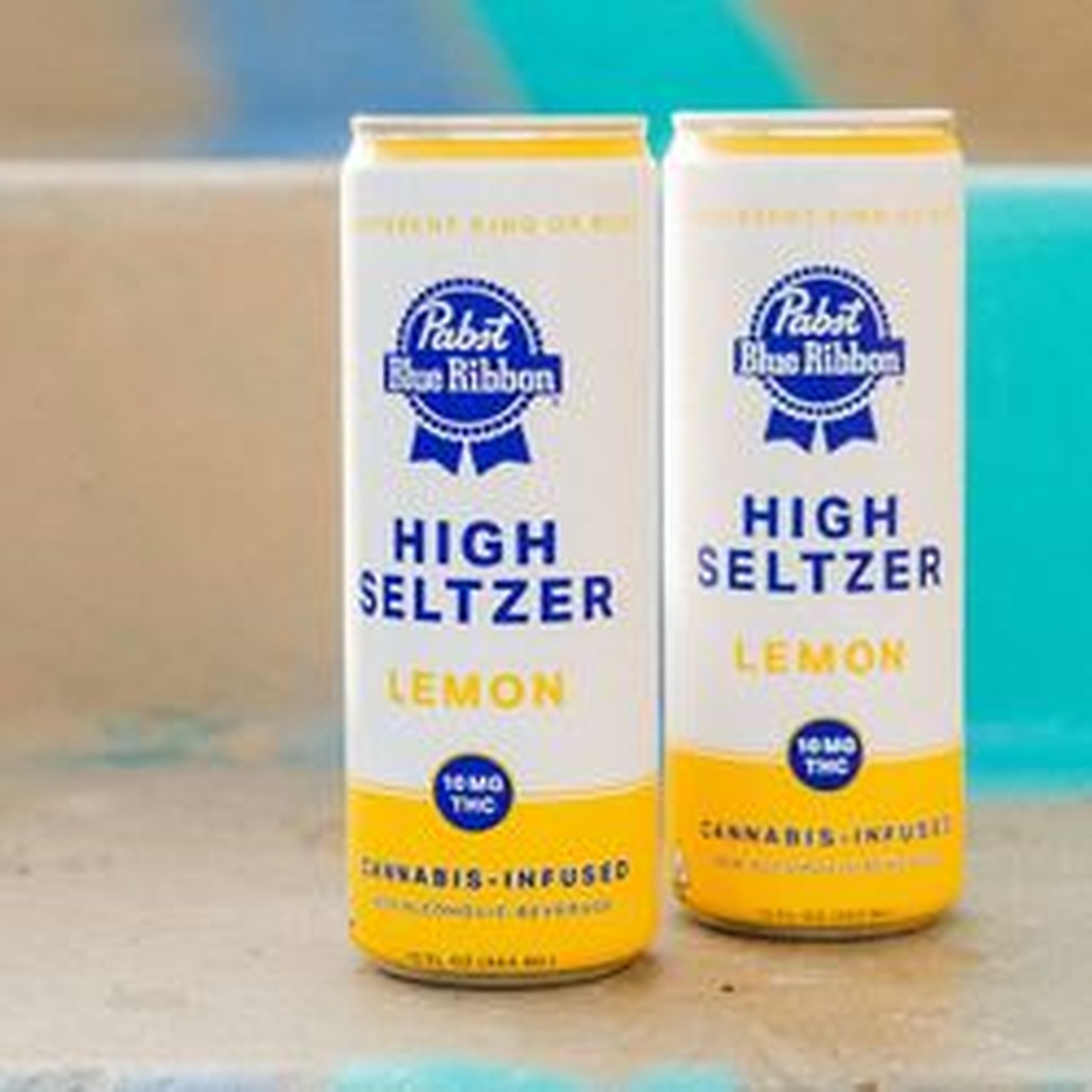 Pabst Labs Lemon High Seltzer 10mg 12oz Leafly