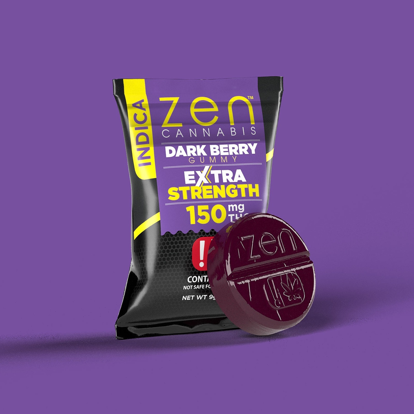 Indica Dark Berry Gummy | Zen