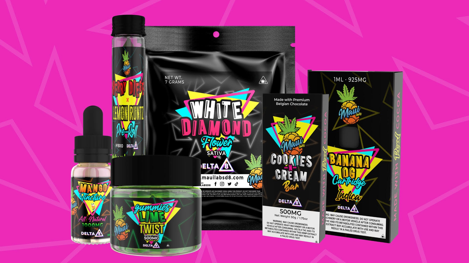 Maui Labs Delta 8 Pure Paradise Awaits You Leafly