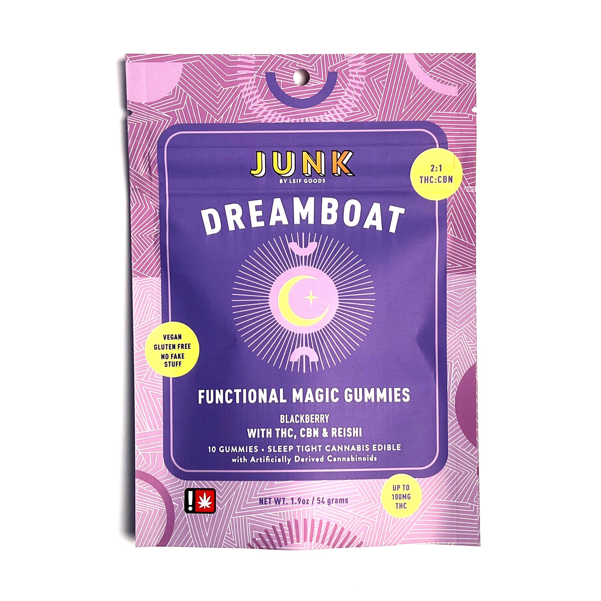 JUNK: Dreamboat + Adaptogenic Mushrooms