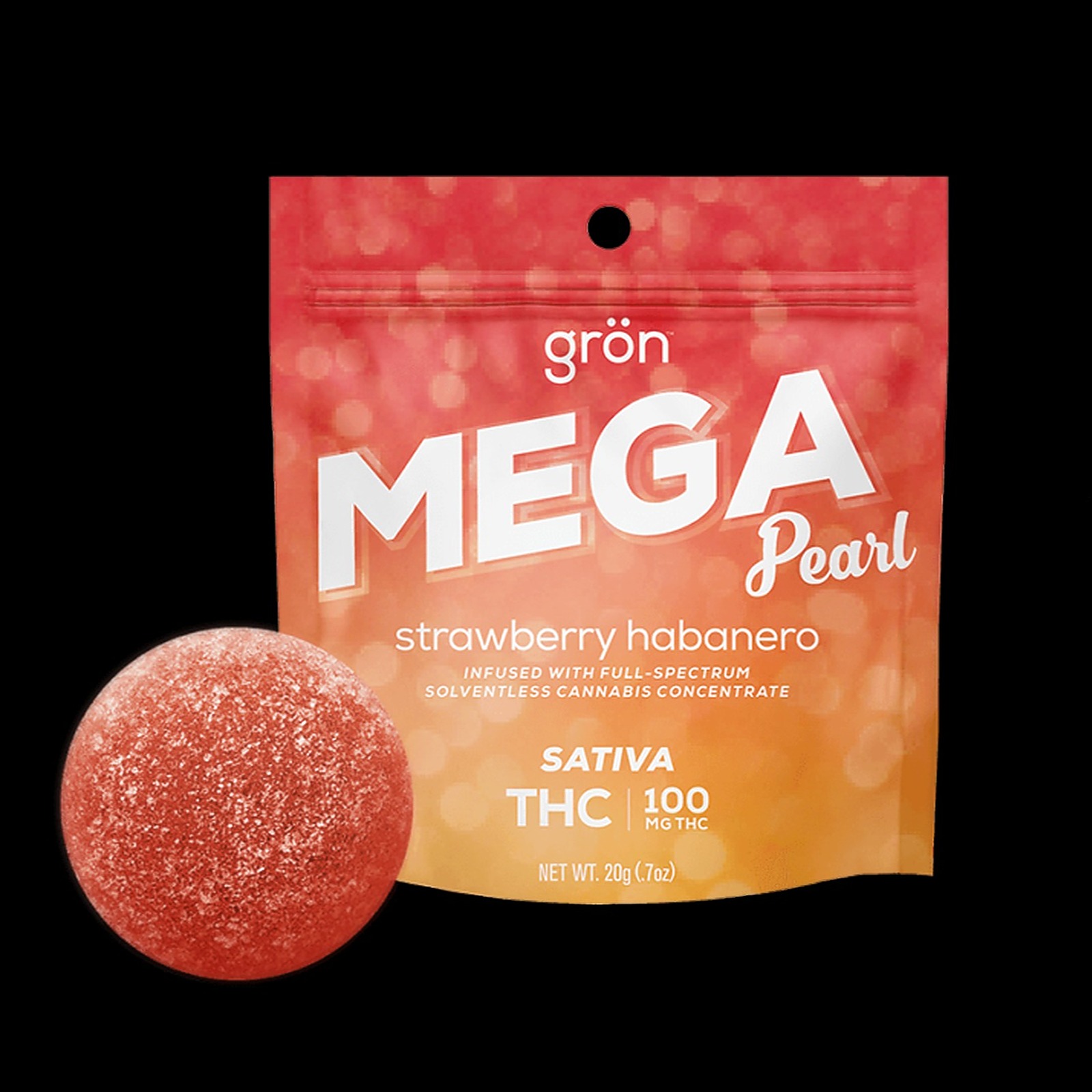 Grön: Gron Mega Pearls Off 3