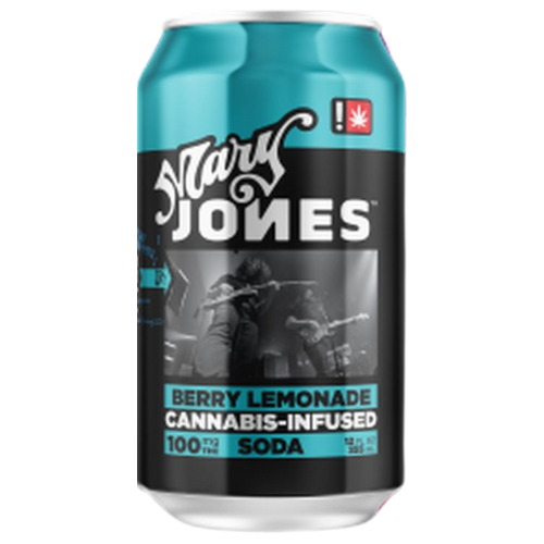 Mary Jones: Berry Lemonade Cannabis Soda Mj