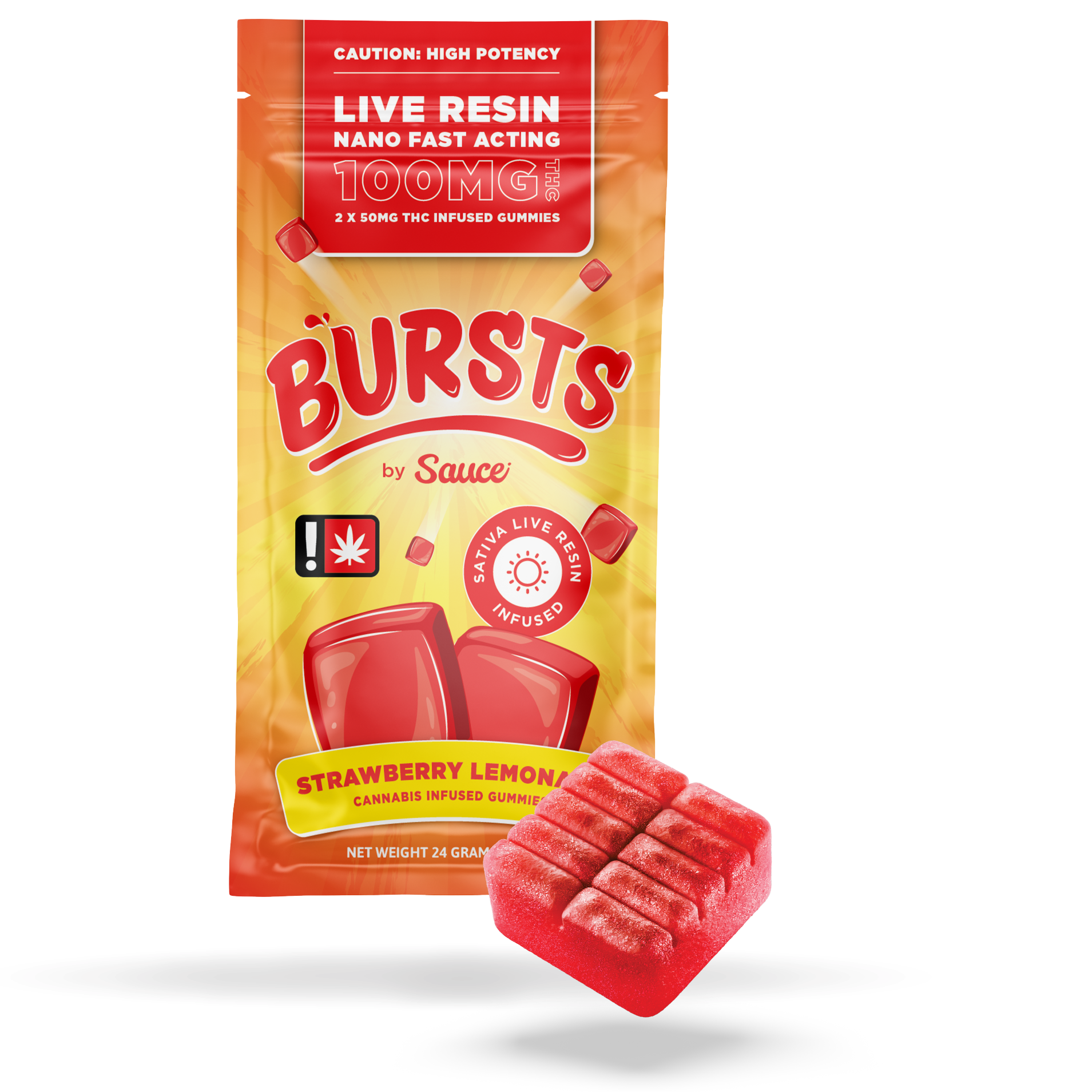 Sauce: > Bursts > Strawberry Lemonade >