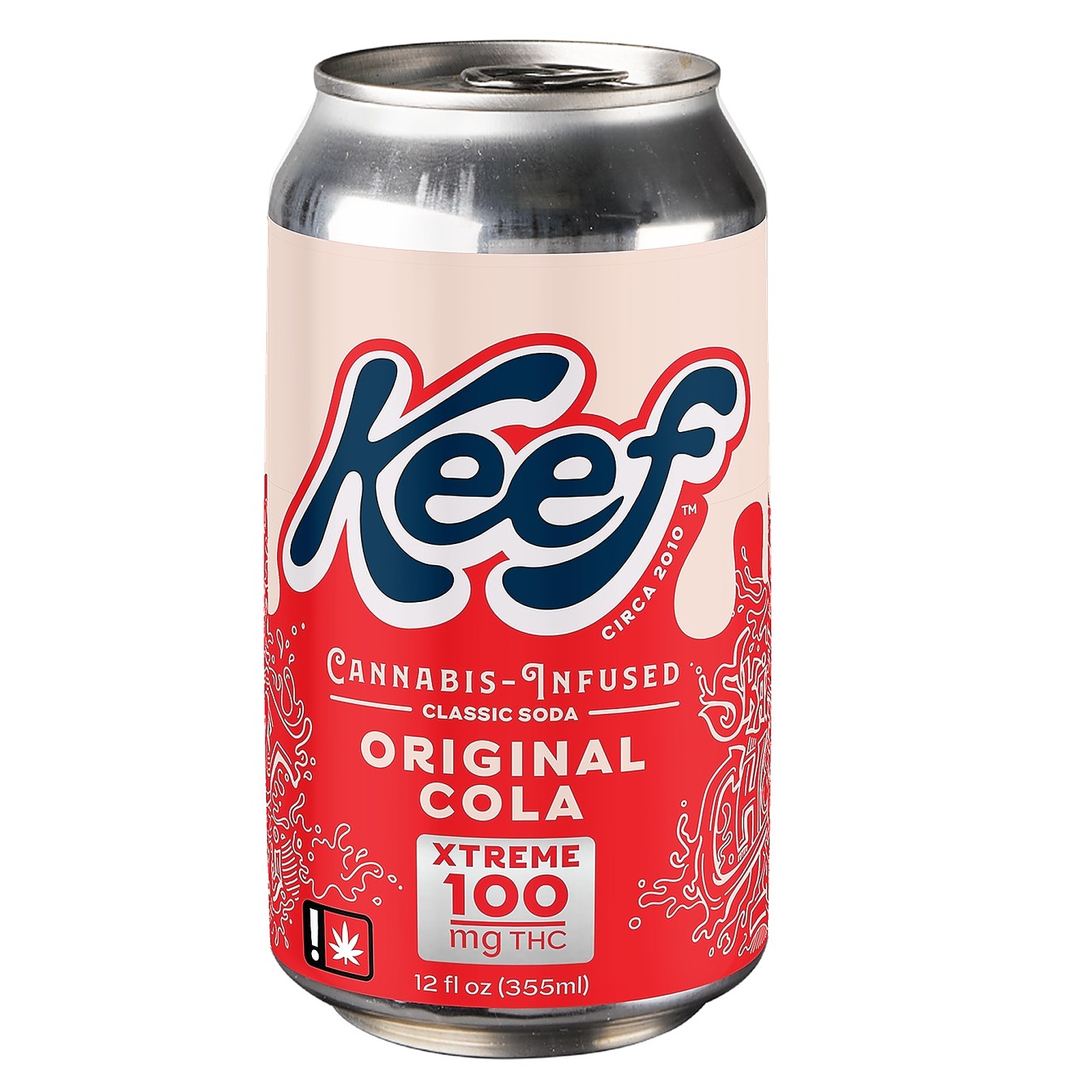 Keef Brands: > Classic Sodas > Original Cola Xtreme