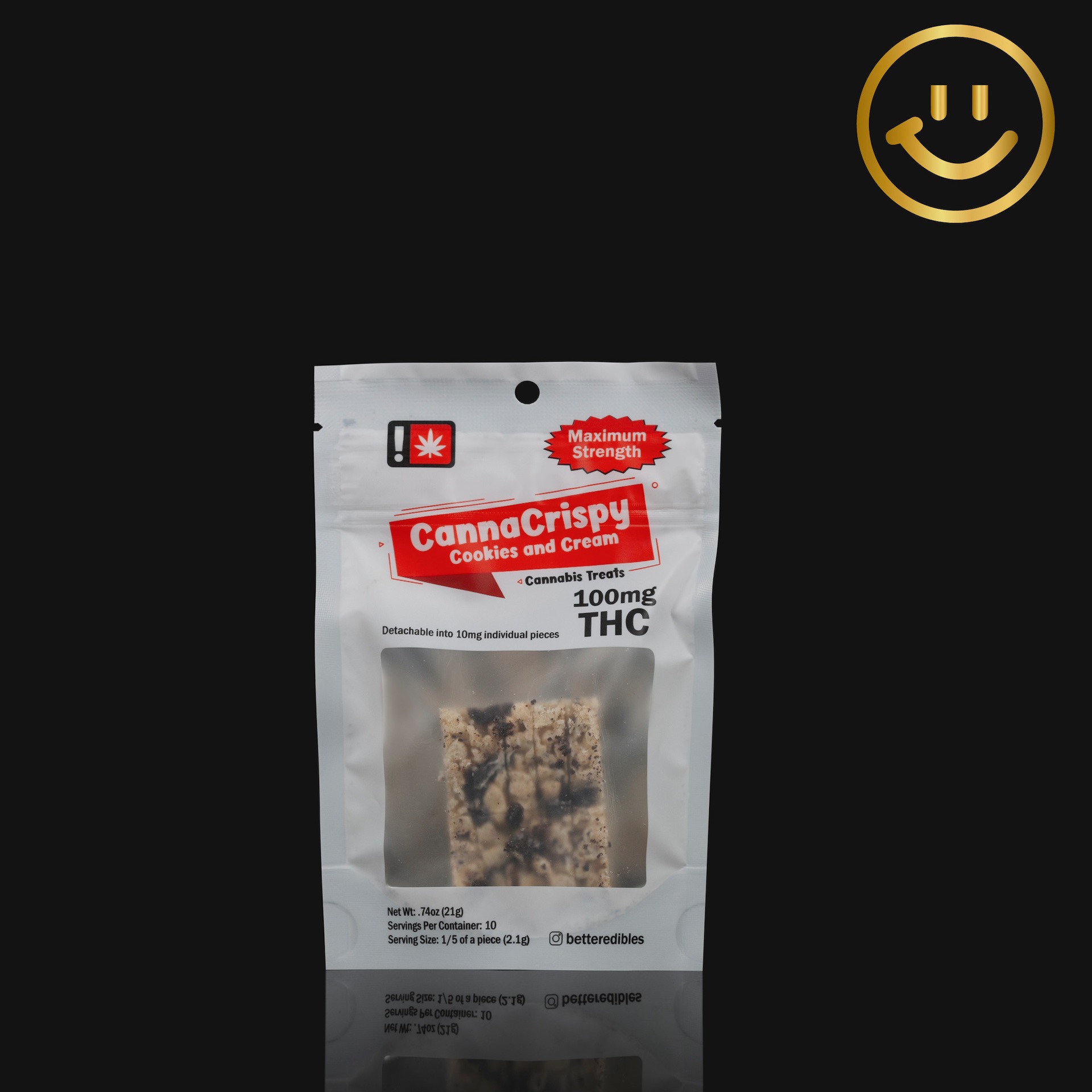 Better Edibles: Canna Crispy - Cookies And Cream