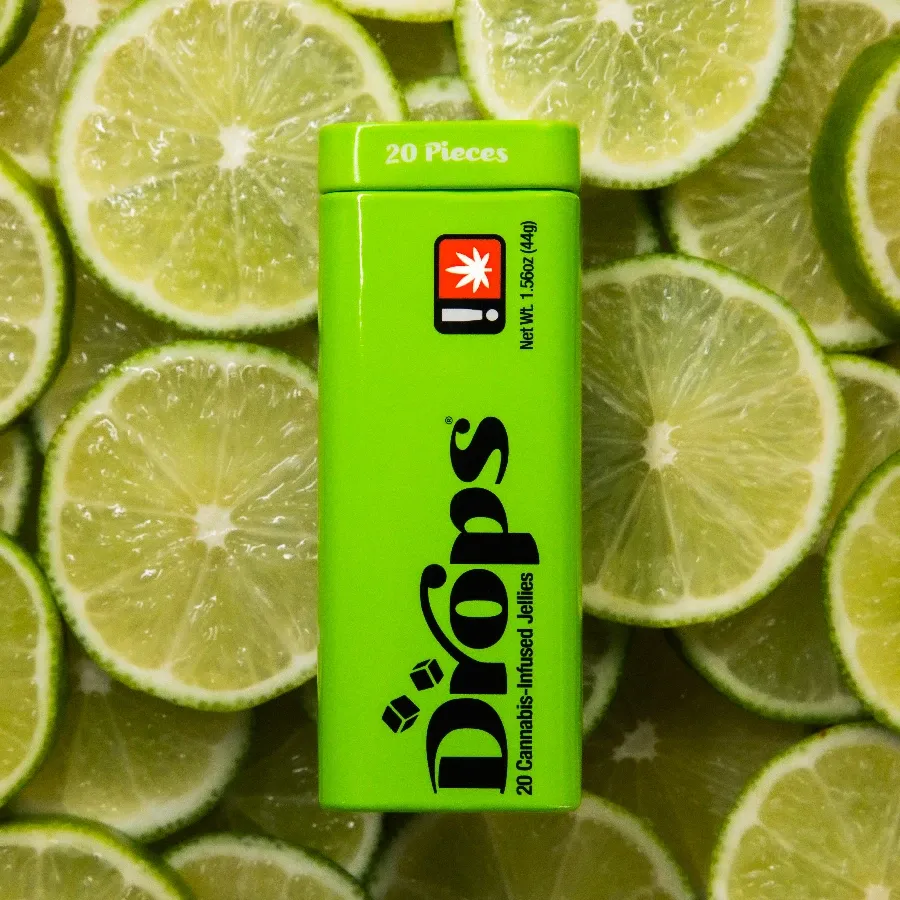 Drops: 20 Piece Balanced Lime