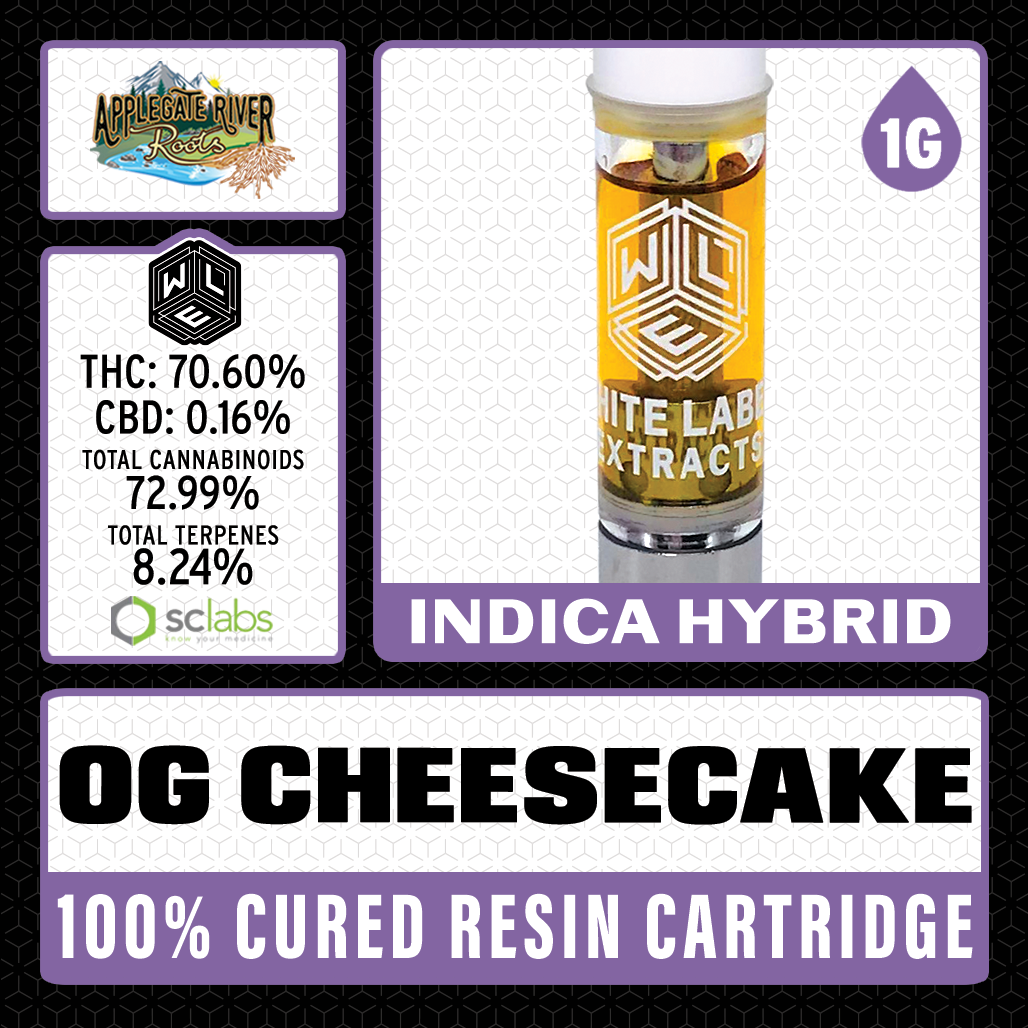 White Label Extracts: OG Cheesecake