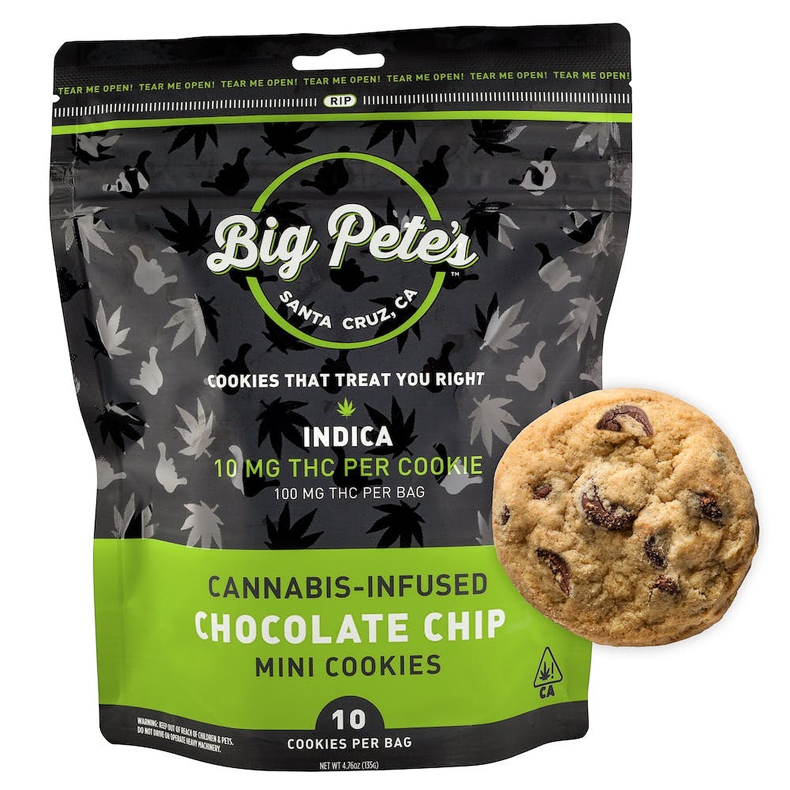 Big Pete's Treats: Chip Mini Cookies