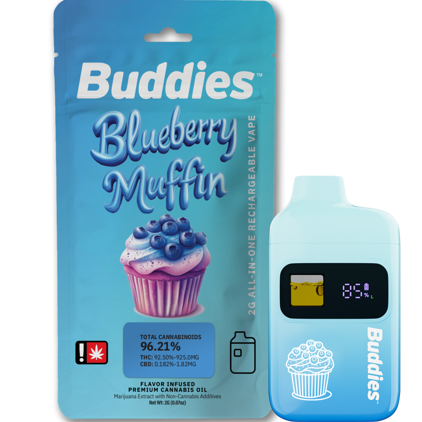 Buddies Brand: Blueberry Muffin