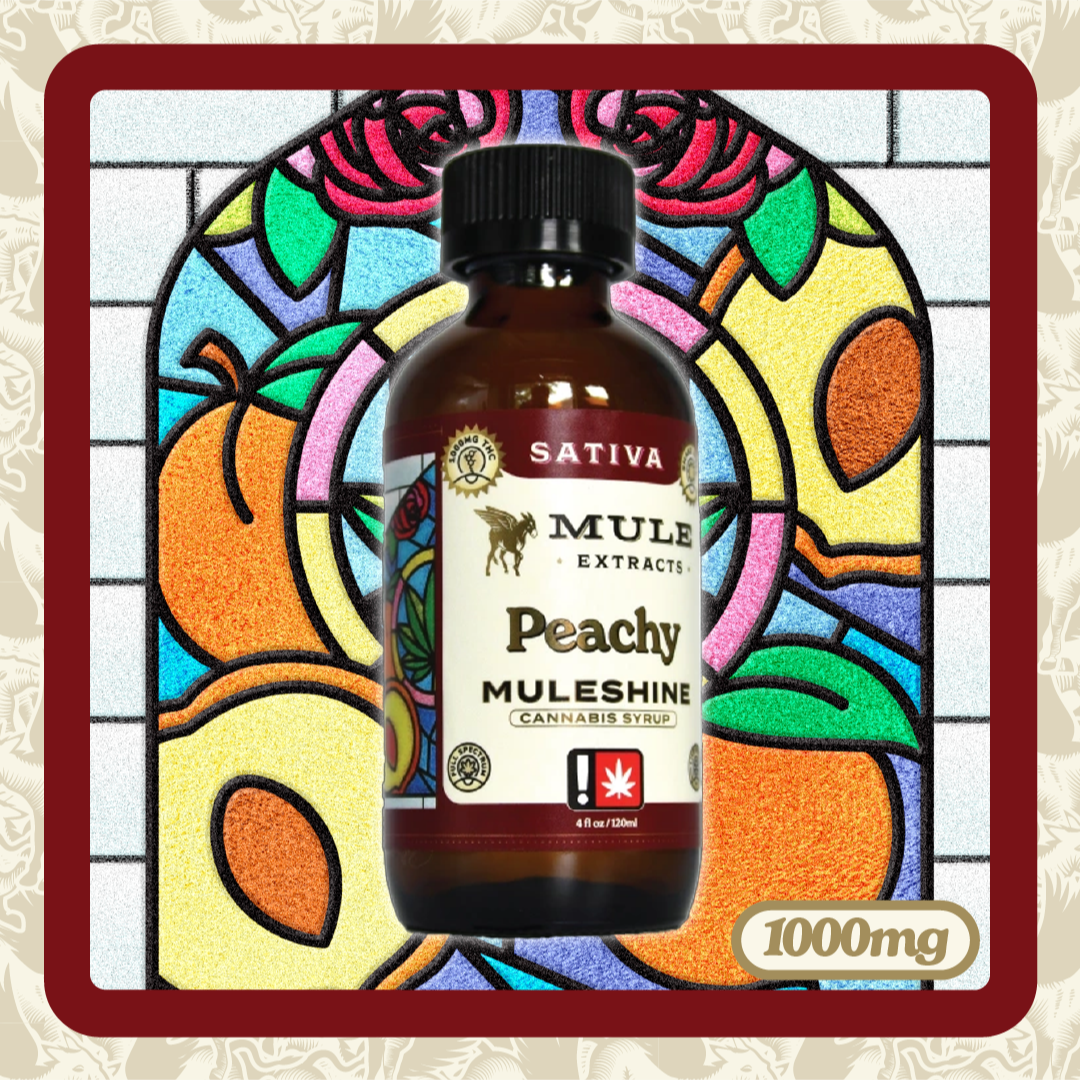 Mule Extracts: > Tinctures > Peachy Muleshine >