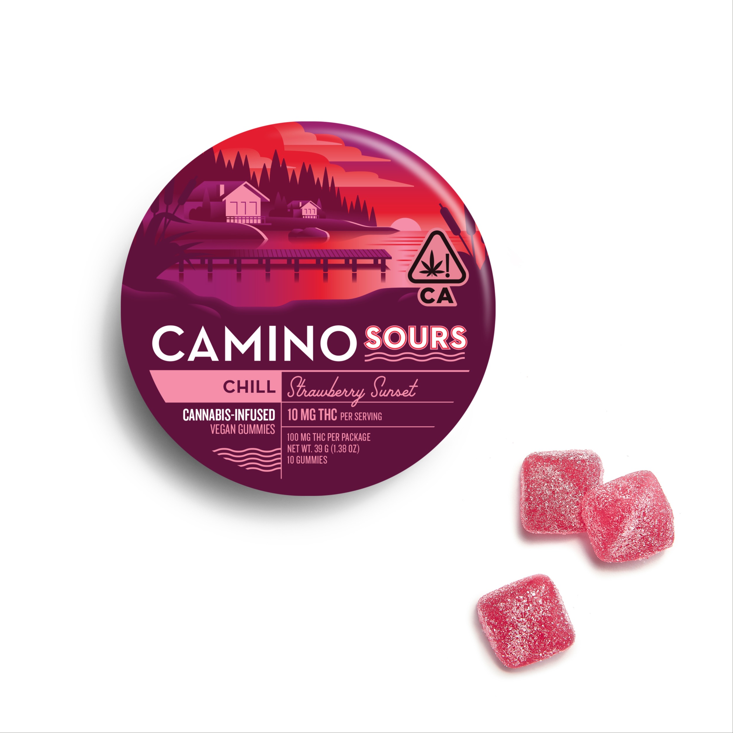 CAMINO: Sour Strawberry Sunset Chill