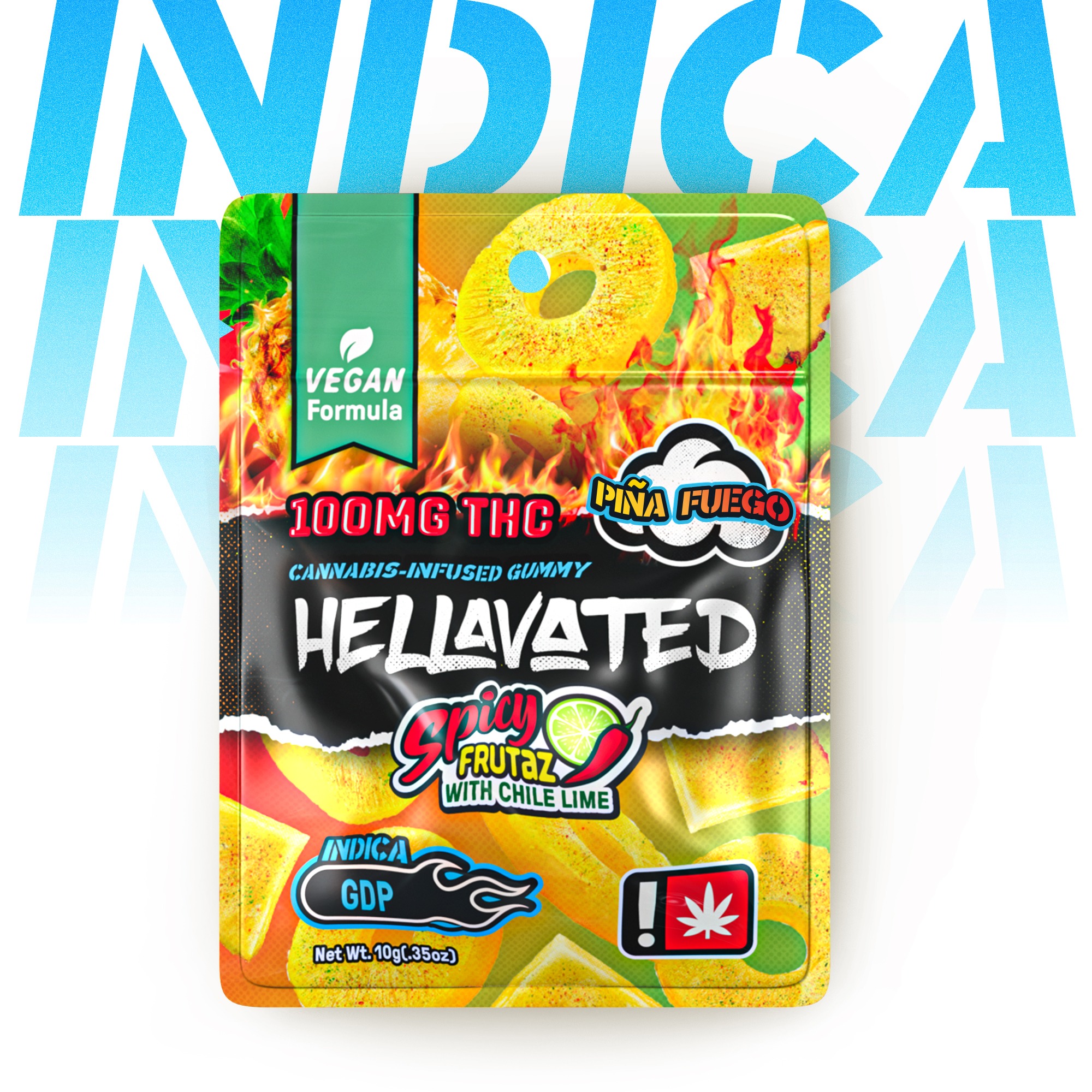Hellavated: Spicy Pina Fuego