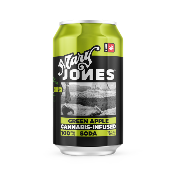 Good Day Distro: Mary Jones - Single Soda - Green Apple