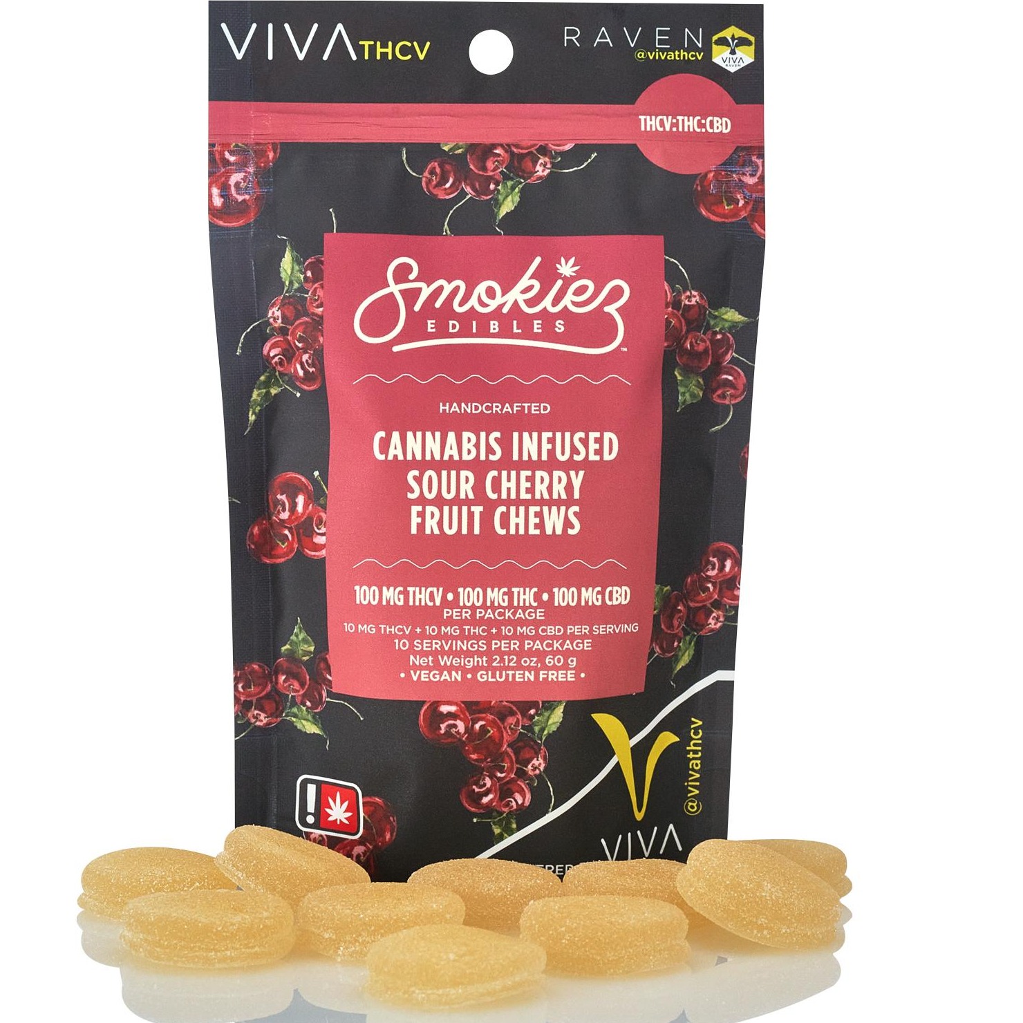 Smokiez Edibles: Sour Cherry Sherbert