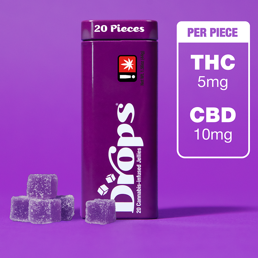 Drops: > 20pc Jellies > - > Soothing Relaxation > Blackberry