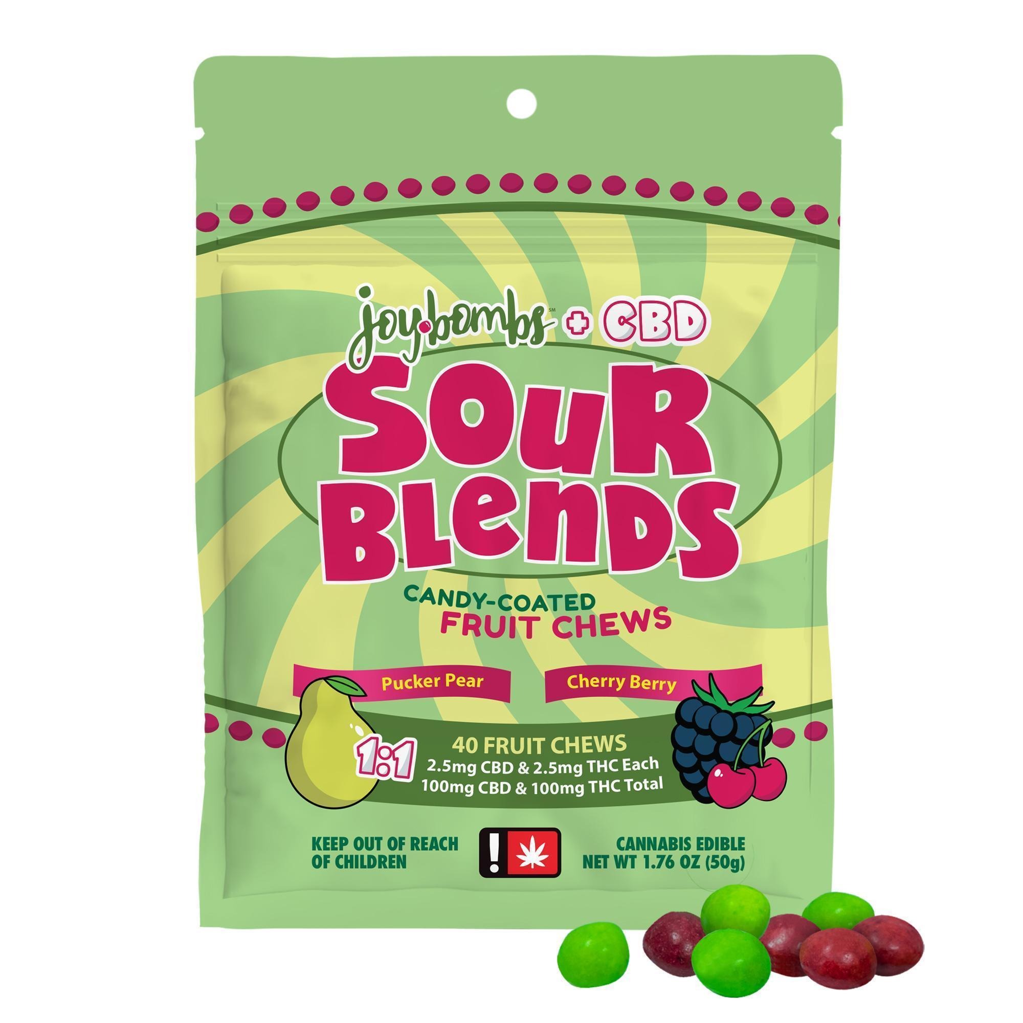 Nimble Distribution: Joy Bombs Fruit Chews - Sour Blends