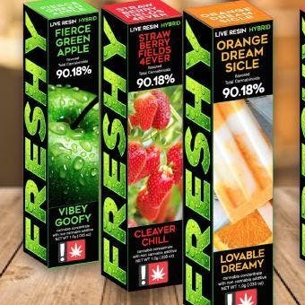 Freshy: Fierce Green Apple Flavored