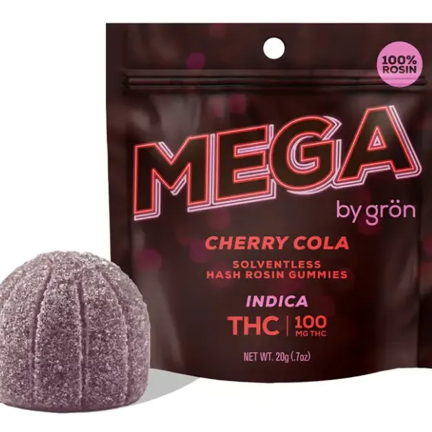 Grön: Gron Cherry Cola Mega Pearl