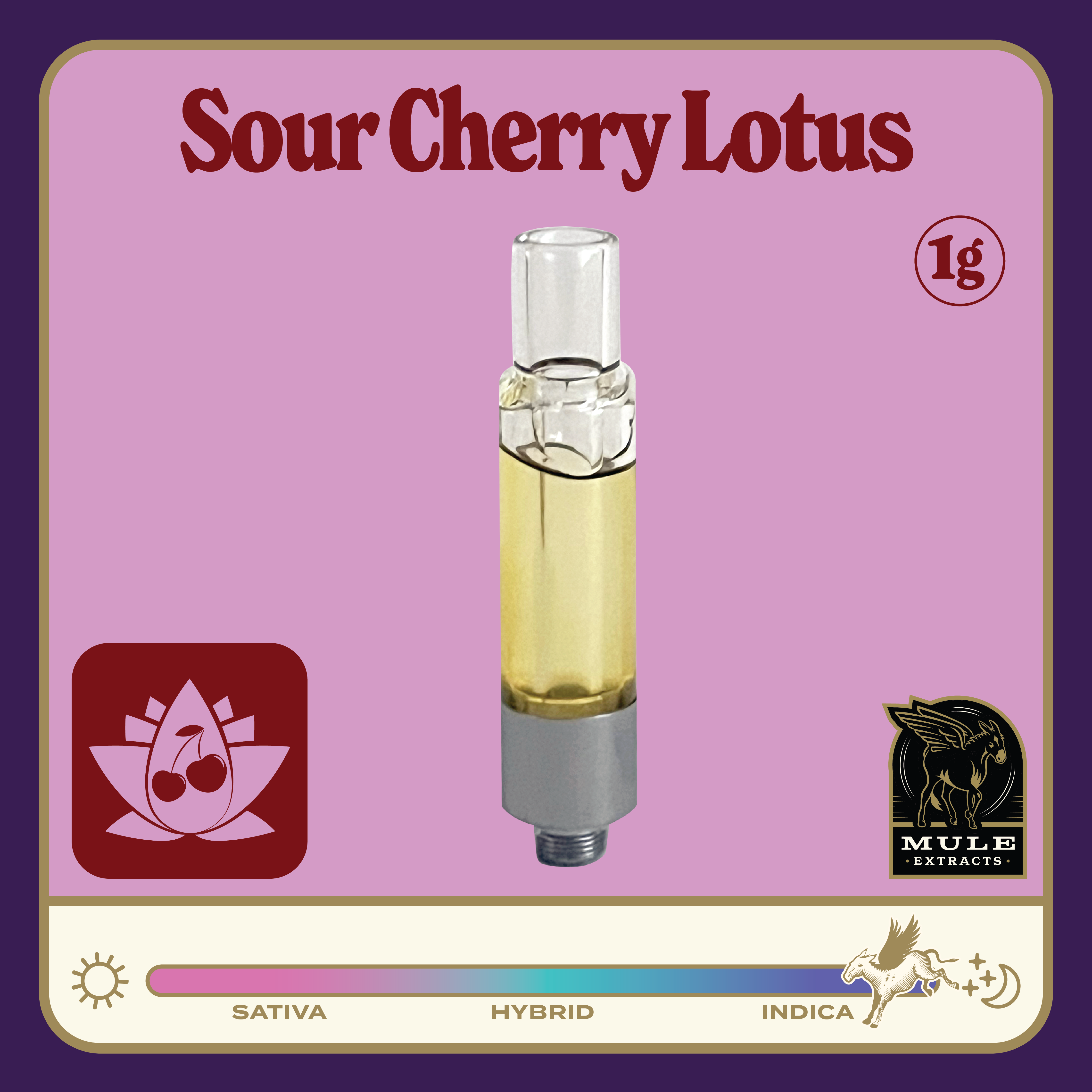 Mule Extracts: Sour Cherry Lotus