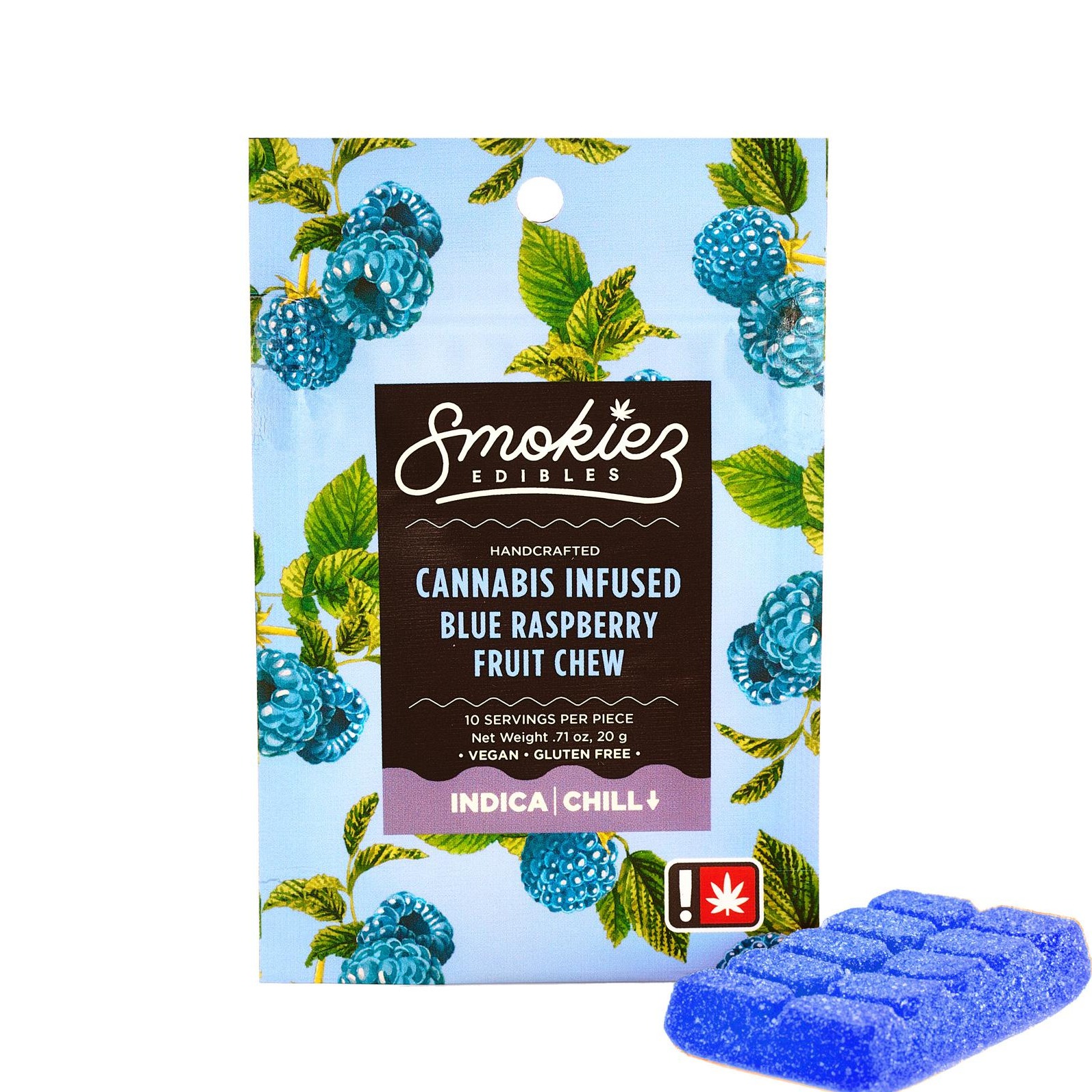 Smokiez Edibles: Sour Blue Raspberry
