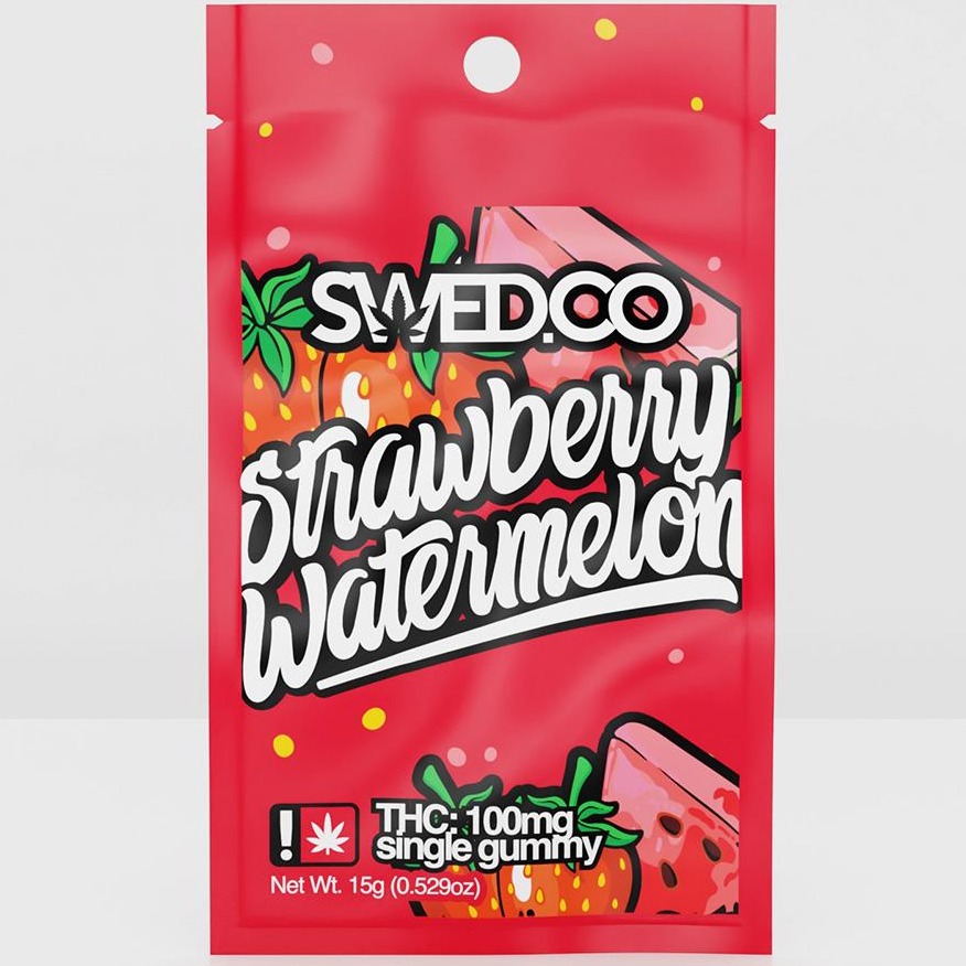 Indulge Distributions: Dis. - Swed.co 1pc - Strawberry Watermelon Stimulate