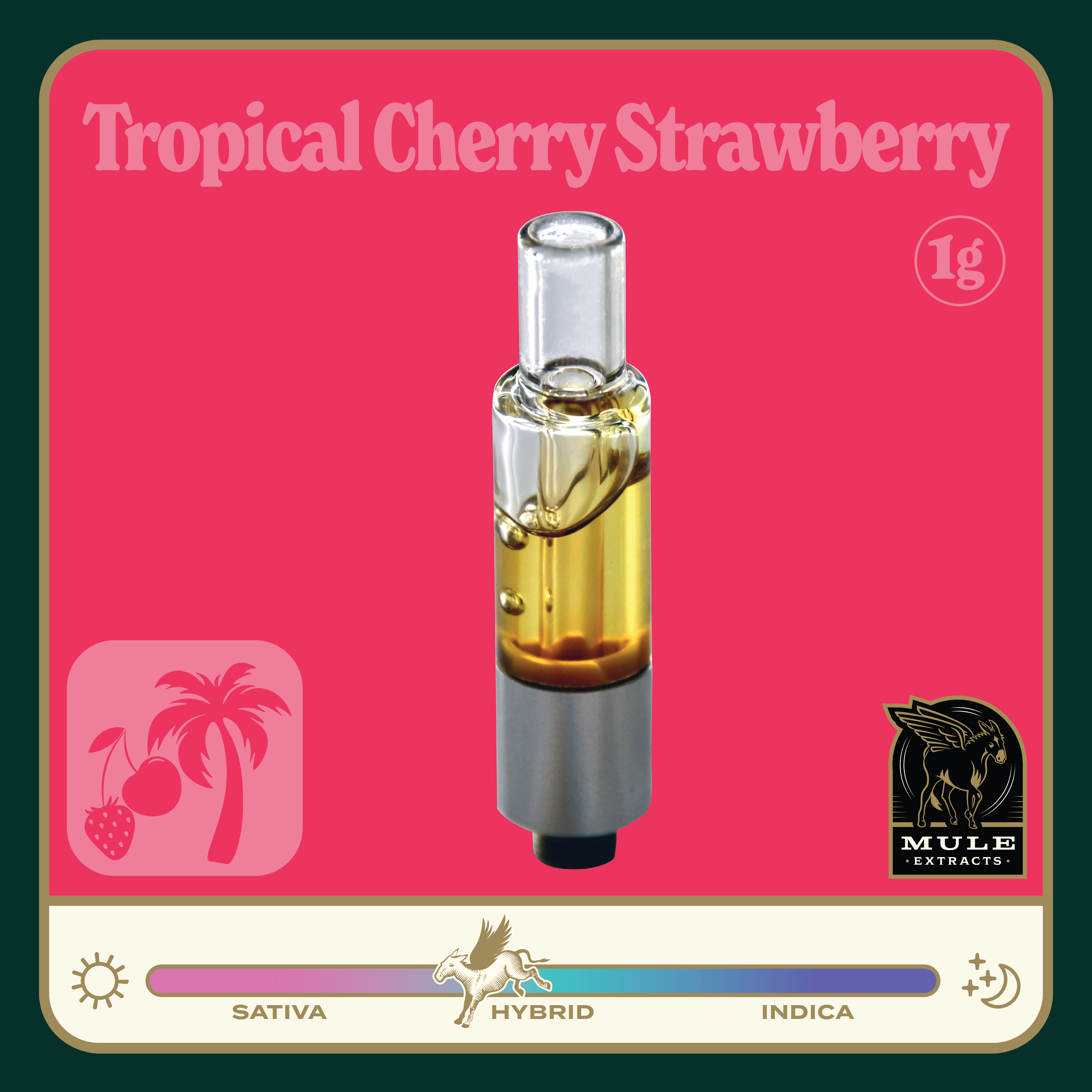 Mule Extracts: Tropical Cherry Strawberry