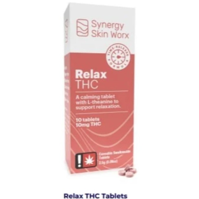 Syngery Skin Worx: Tablets Relax