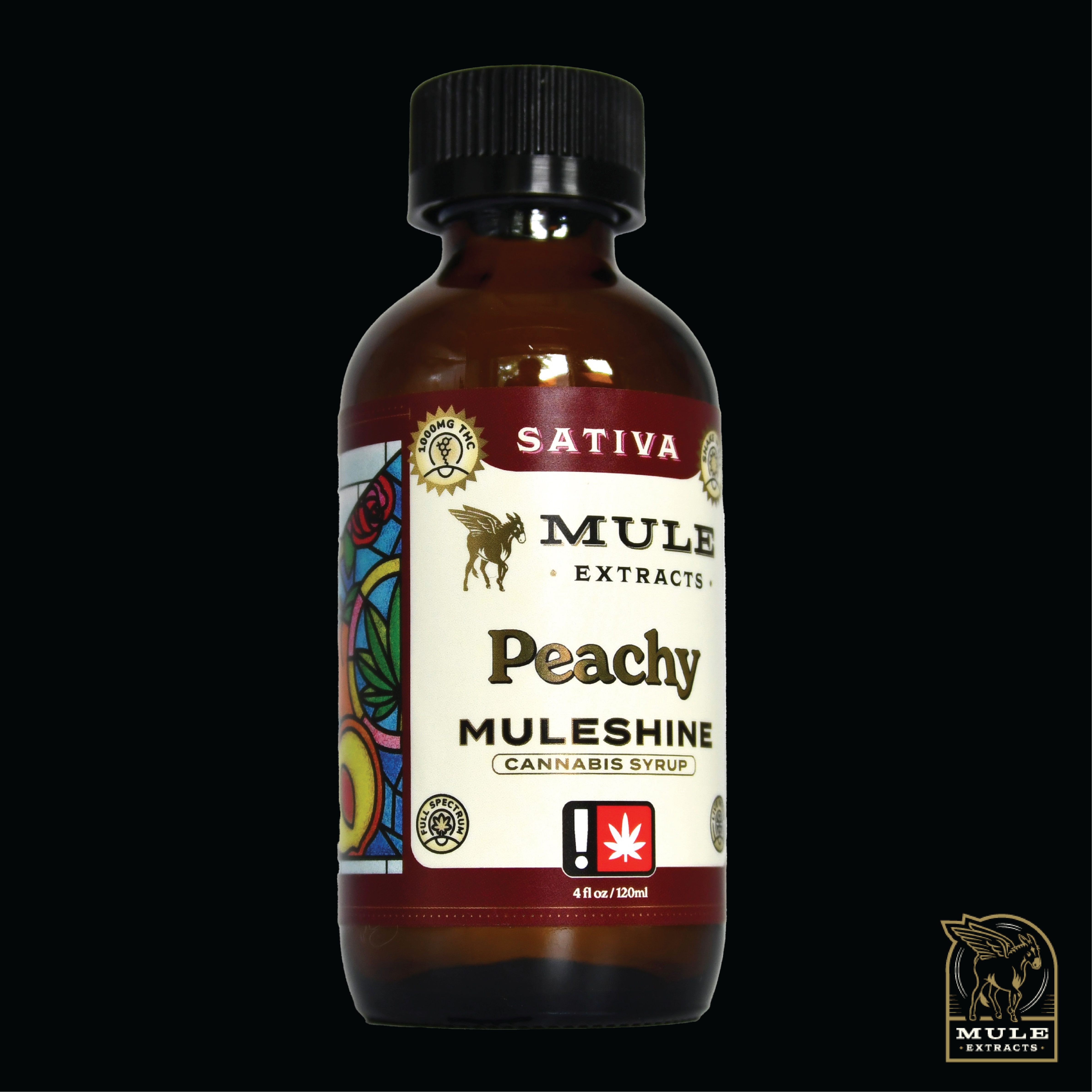 Mule Extracts: Shine Syrup - Peachy Muleshine