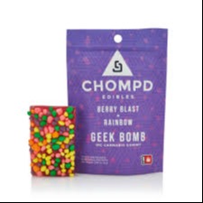 Chompd: Geek Bomb- Berry Blast Rainbow