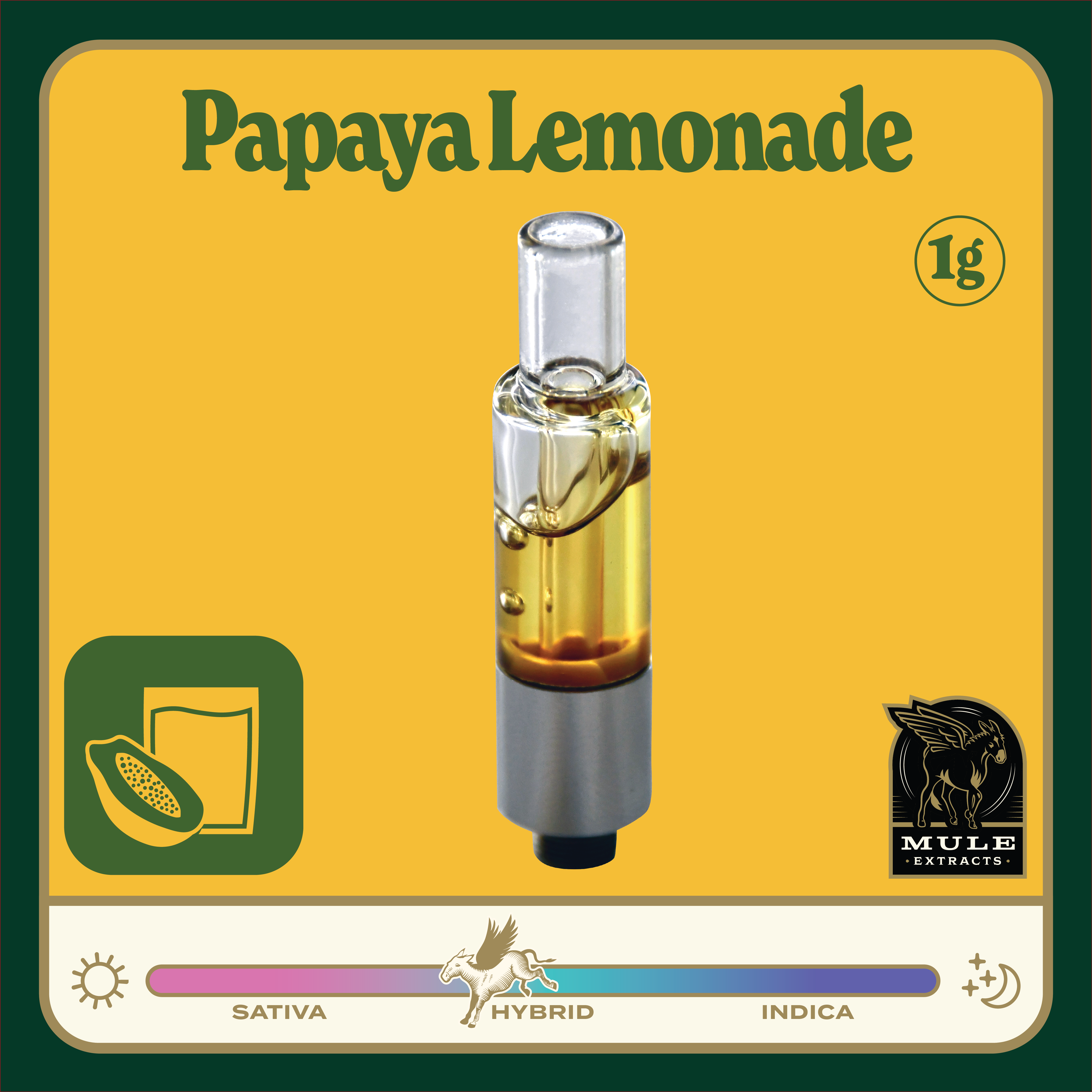 Mule Extracts: Papaya Lemonade