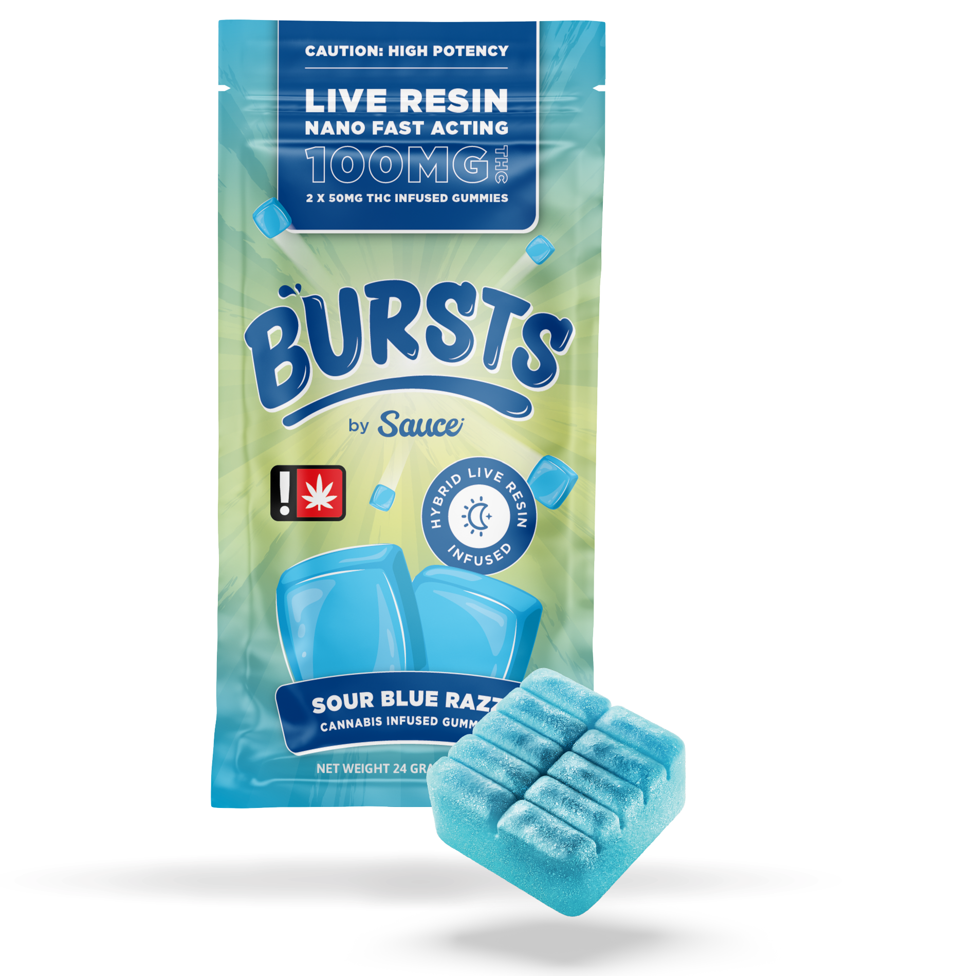 Sauce: Sour Blue Razz