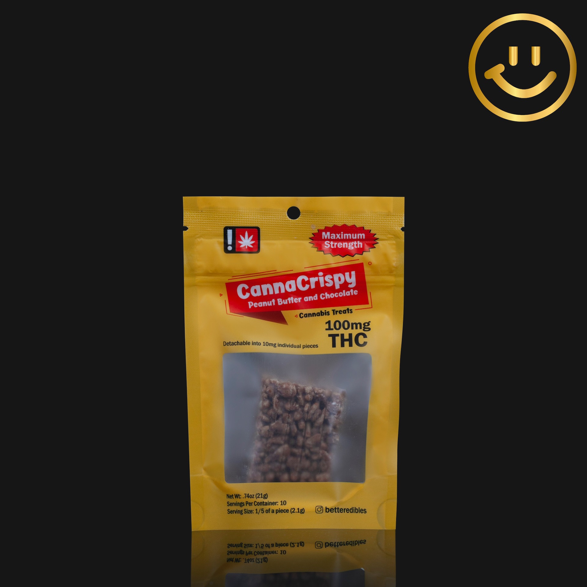 Better Edibles: Canna Crispy - Peanut Butter
