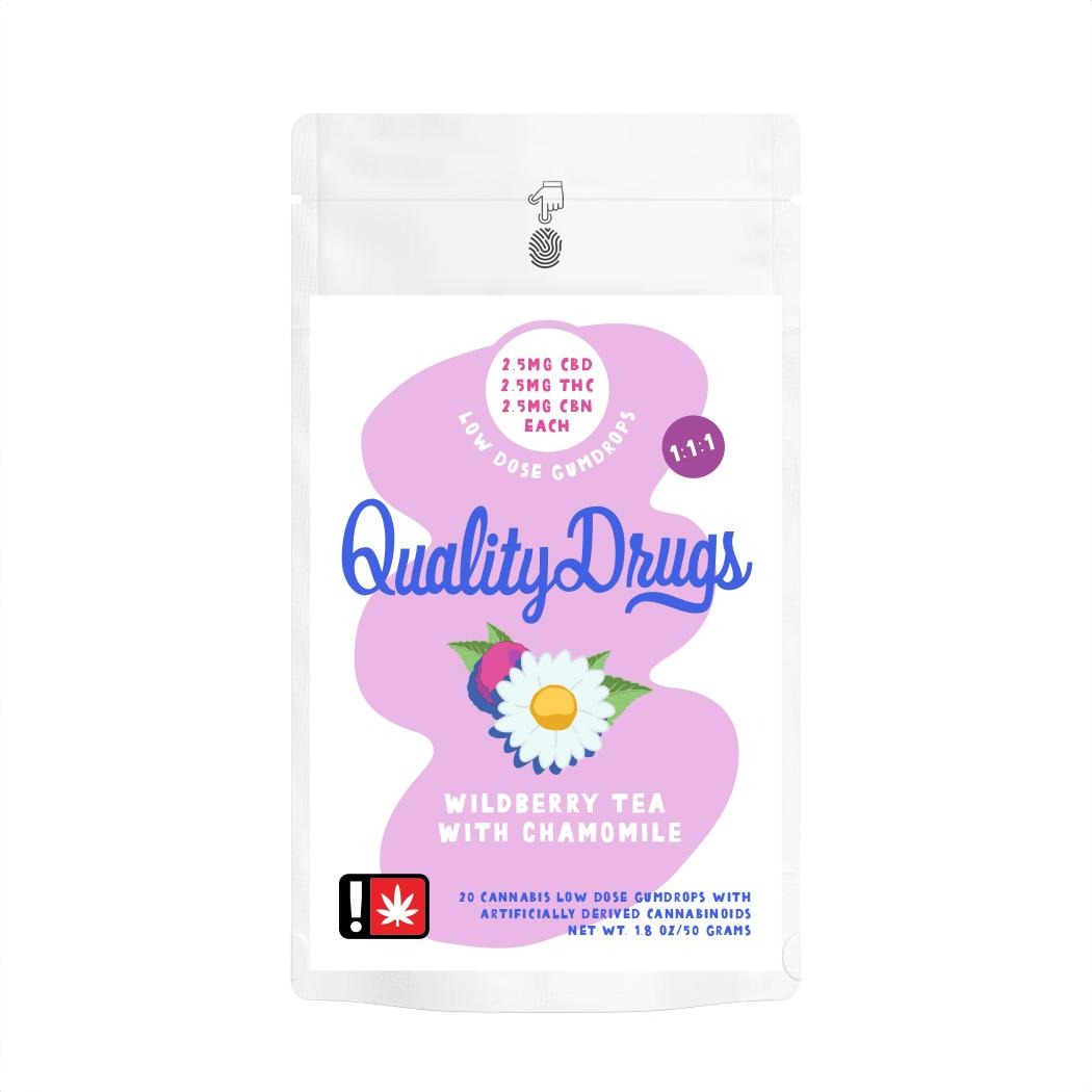 Good Day Distro: Wildberry Tea With Chamomile Gum