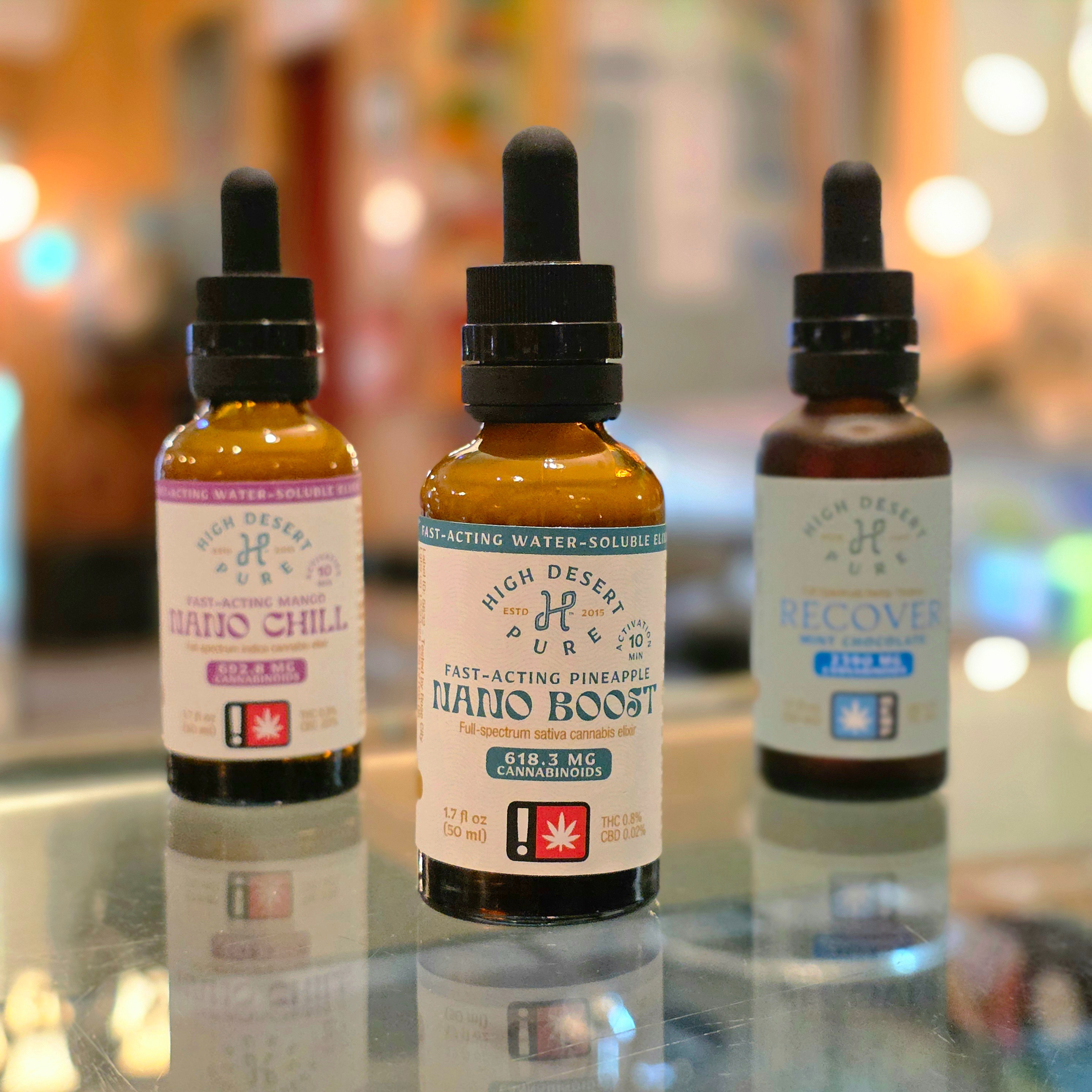 High Desert Pure: High Desert Pure Nano Boost Sativa Elixir