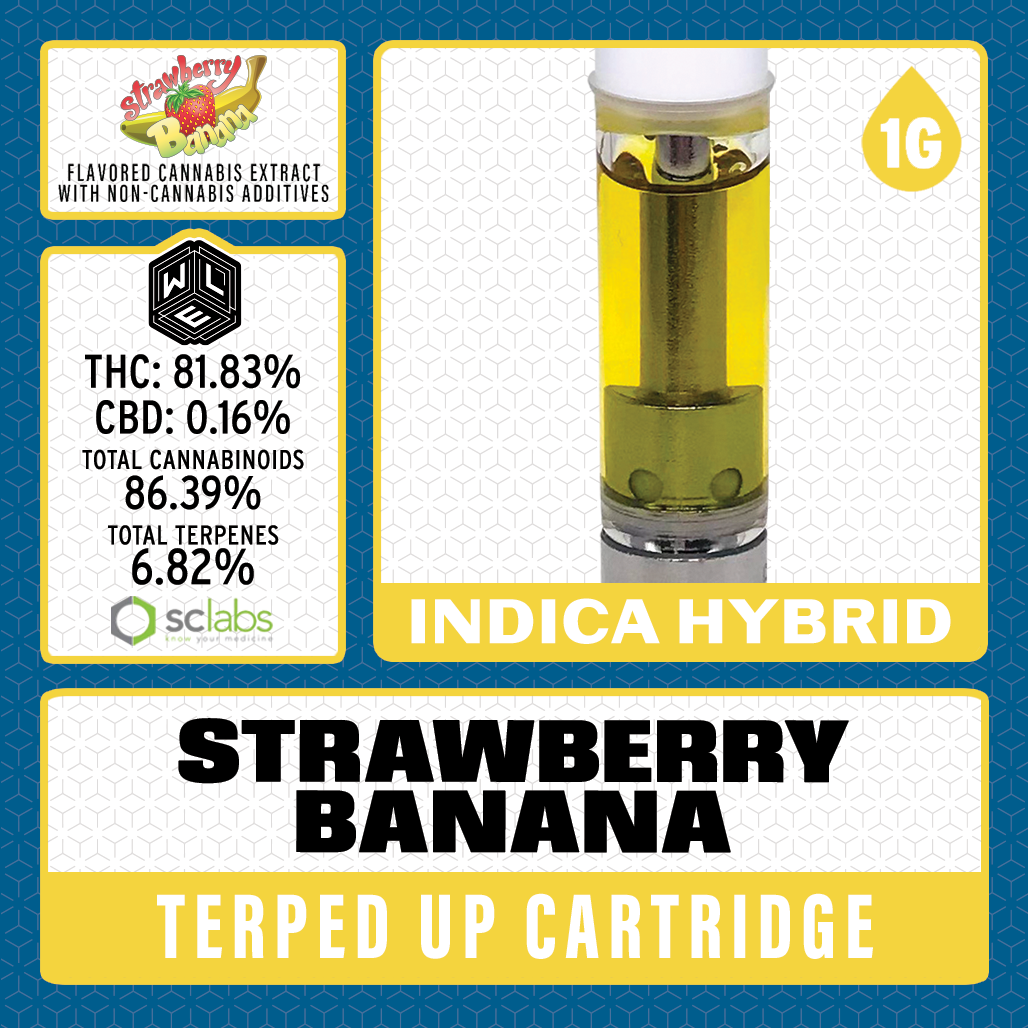 White Label Extracts: Label > > Terped Up > Strawberry Banana