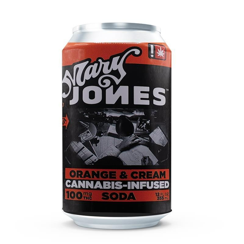 Mary Jones Soda: Orange & Cream