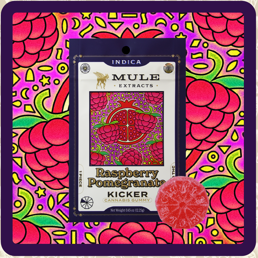 Mule Extracts: > Kicker > 1 Piece > Raspberry Pomegranate >