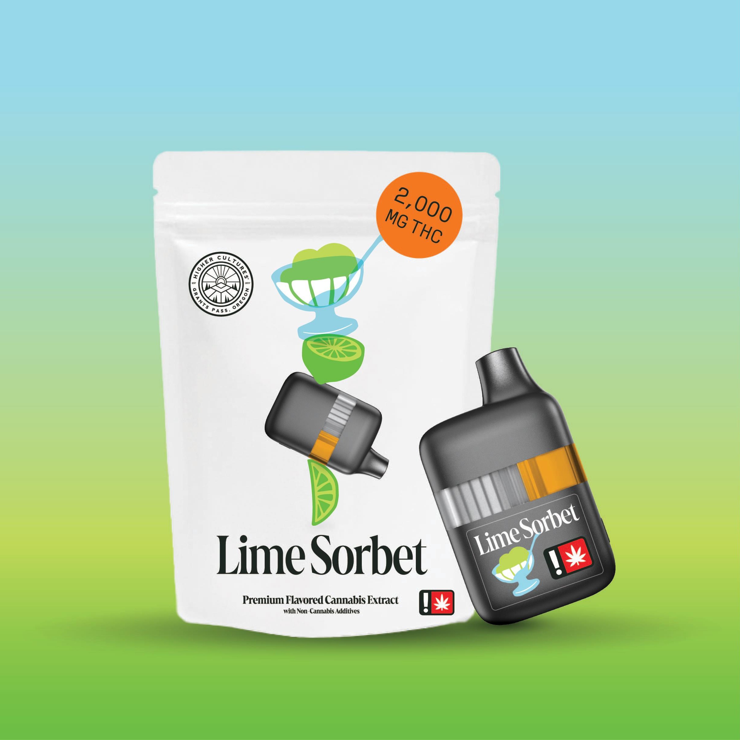 Higher Cultures: Lime Sorbet
